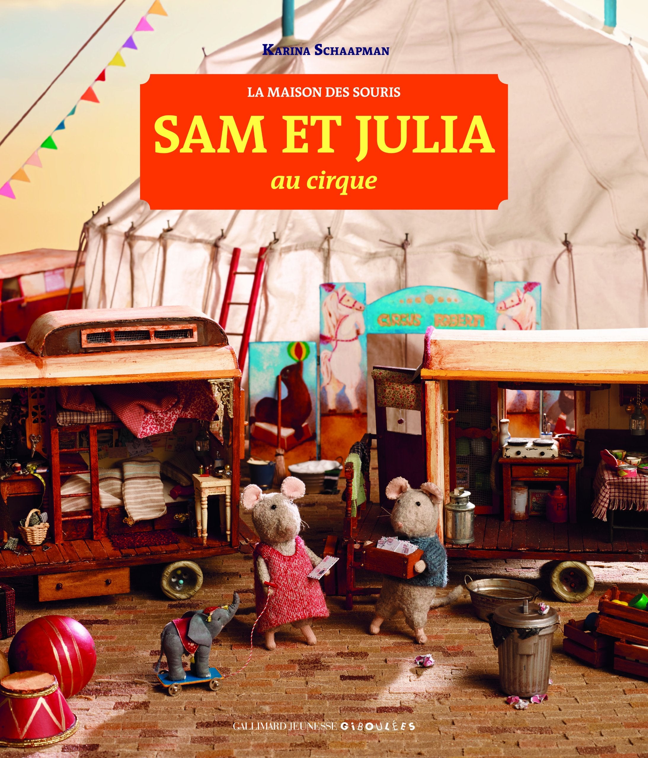 SAM ET JULIA AU CIRQUE 9782070658282