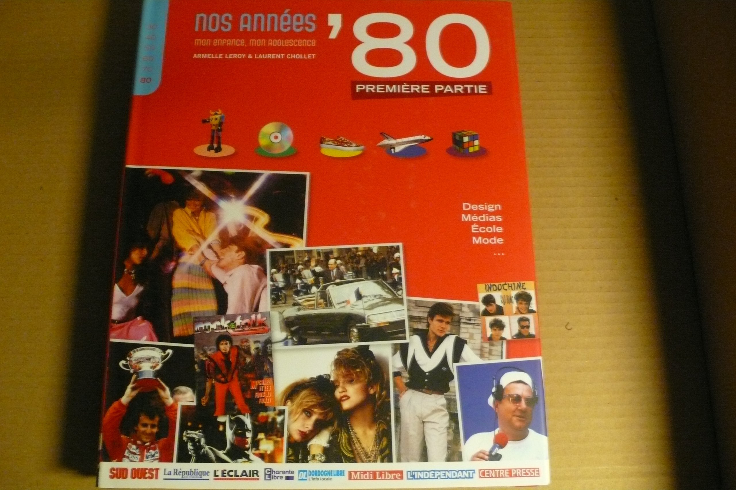 nos années 80 première partie 9782874278280