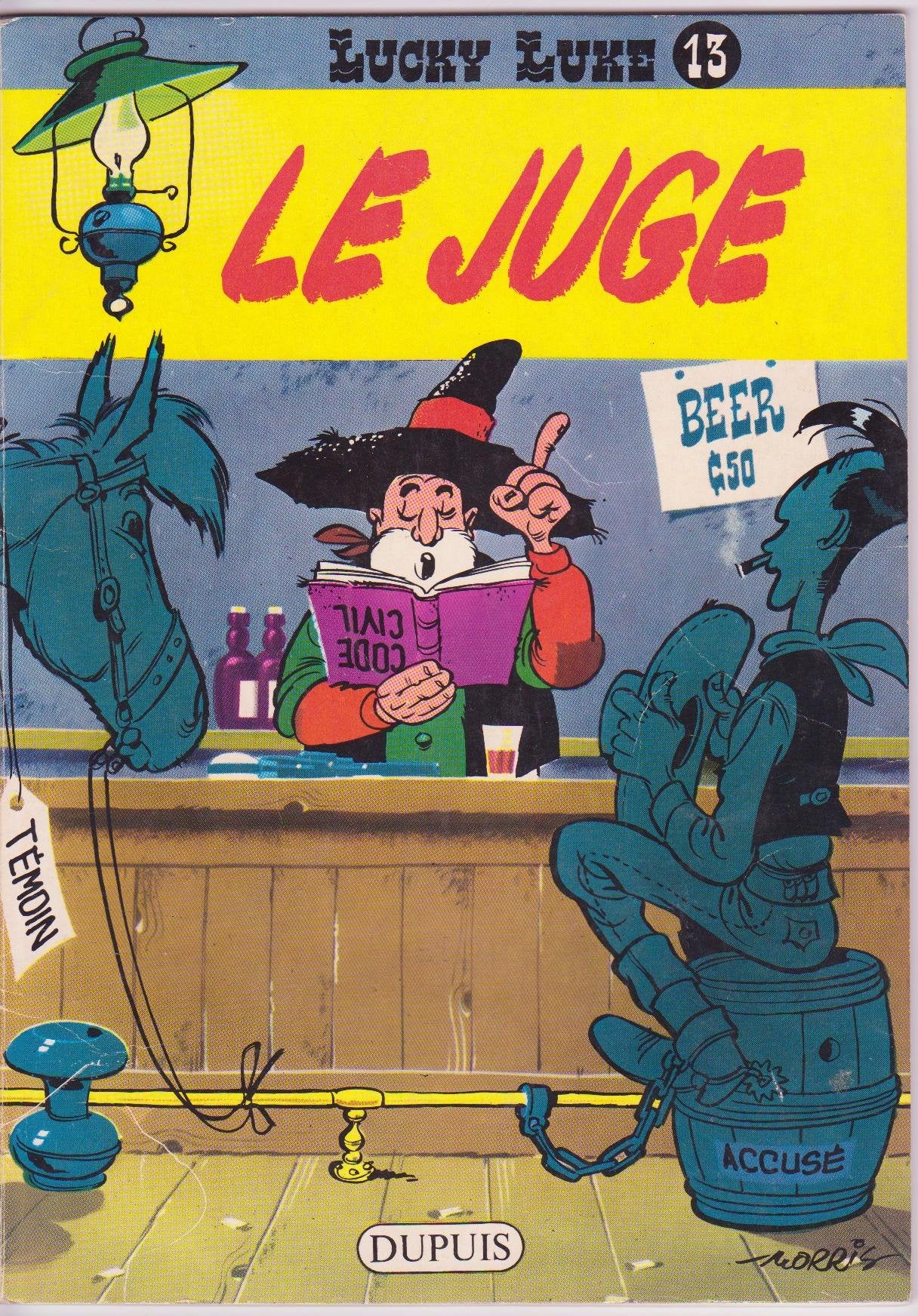 Lucky Luke n13 le juge b 9782800101521