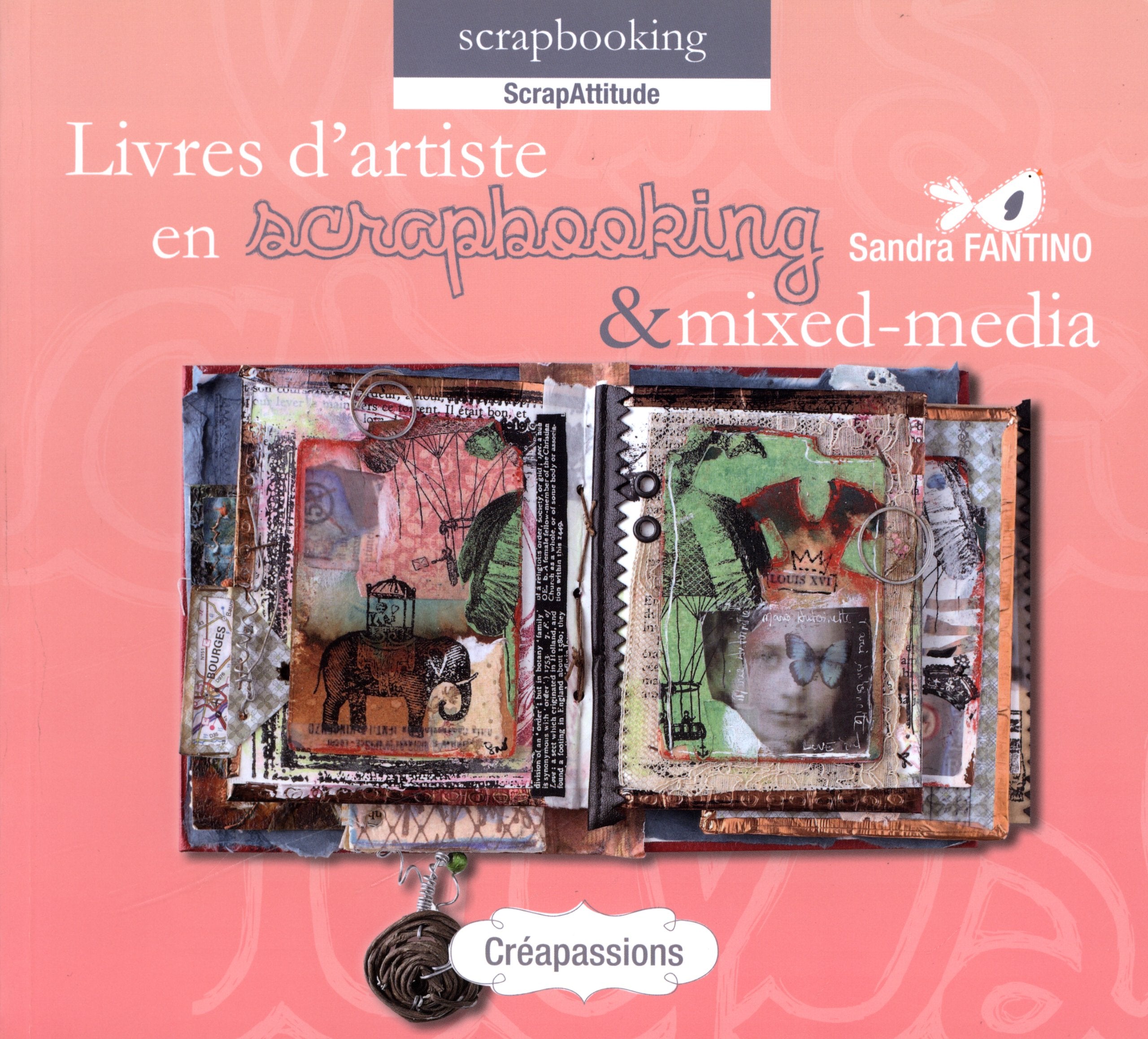 Livres d'artiste en scrapbooking et mixed-media 9782814100367