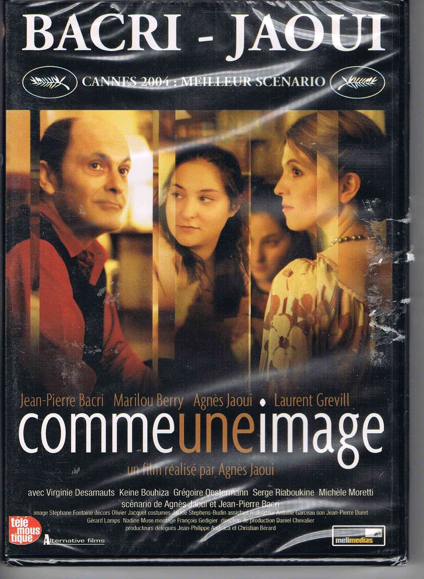 DVD - Comme une image - Bacri - Jaoui - Meilleur scénario Cannes 2004 5410865419421