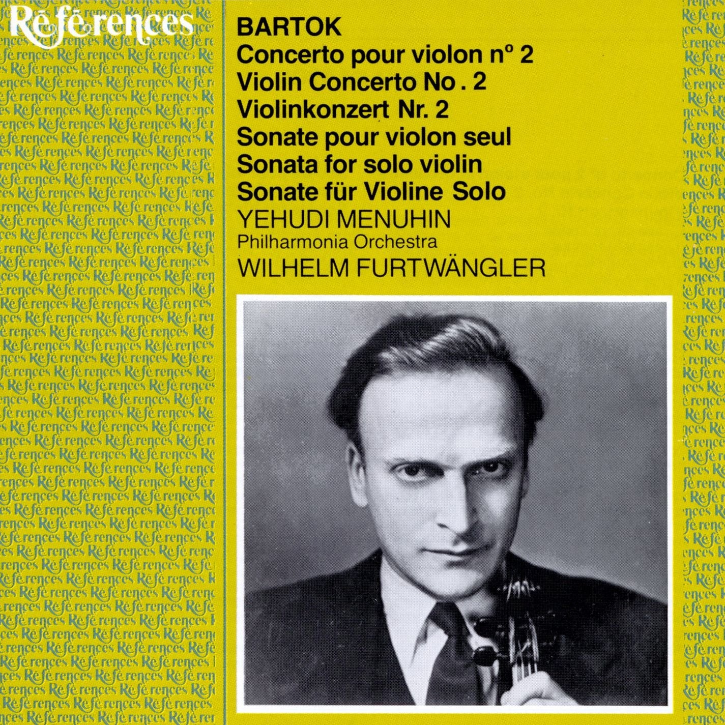 Concerto pour violon n° 2 / Sonate pour violon seul 0077776980423