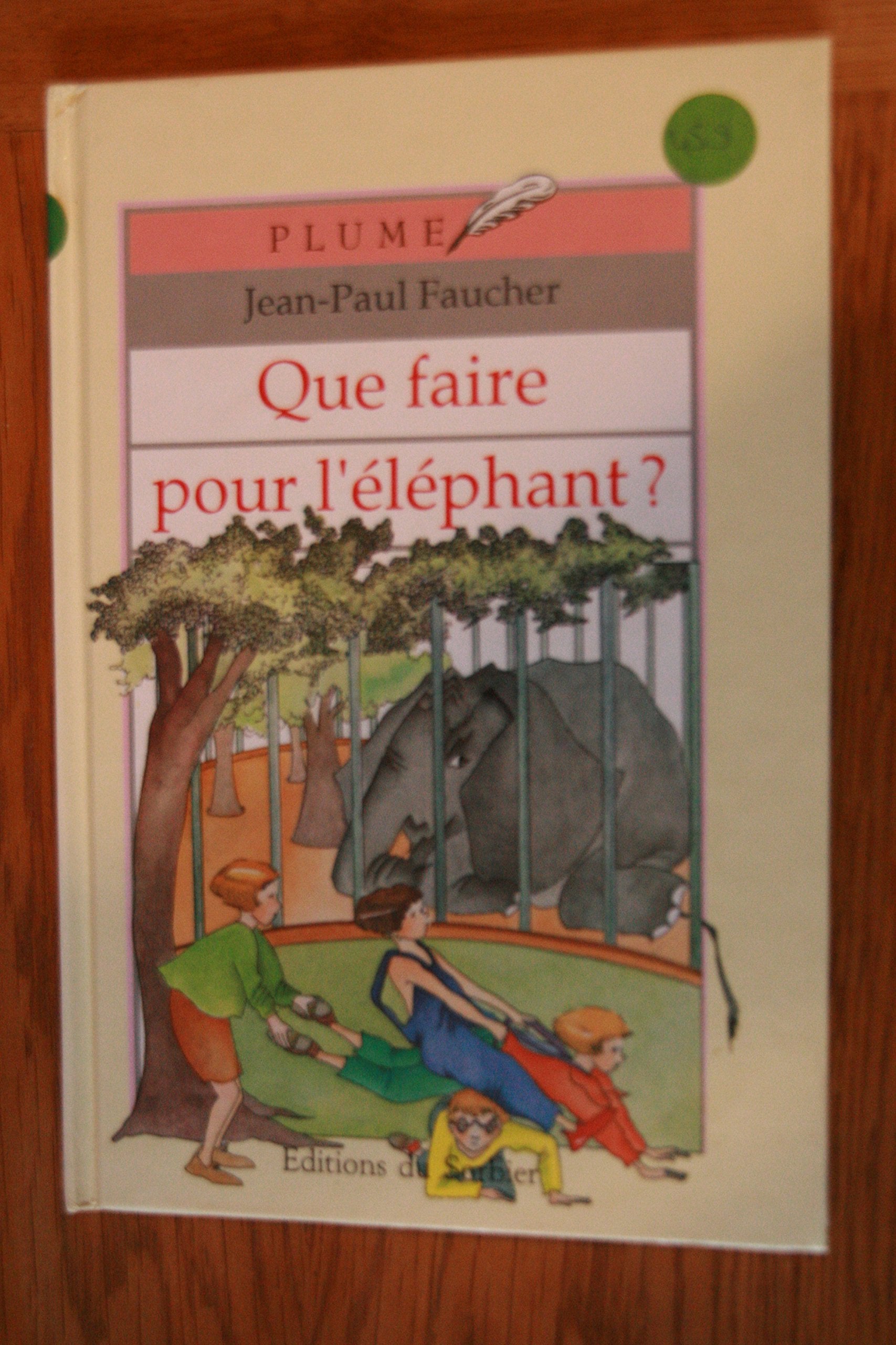 Que faire pour l'éléphant 9782732032047