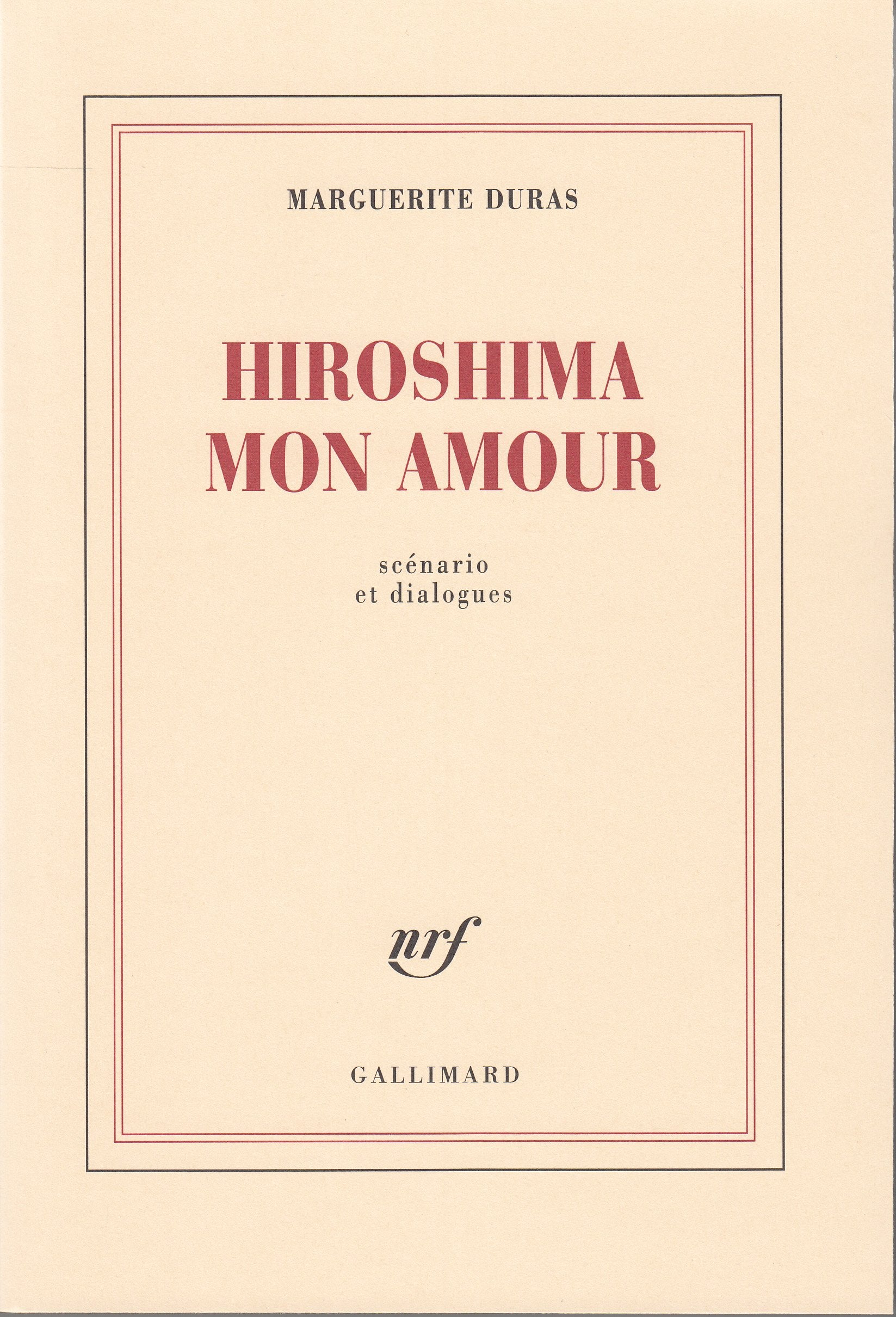 Hiroshima mon amour 9782070221004