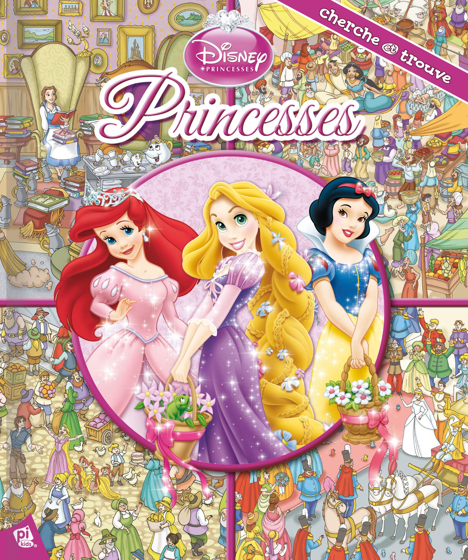 PRINCESSES - CHERCHE ET TROUVE 9781450880909