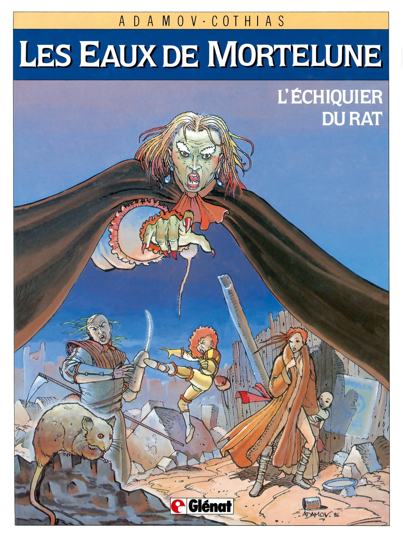 Les Eaux de Mortelune, tome 1 : L'échiquier du rat 9782723406369