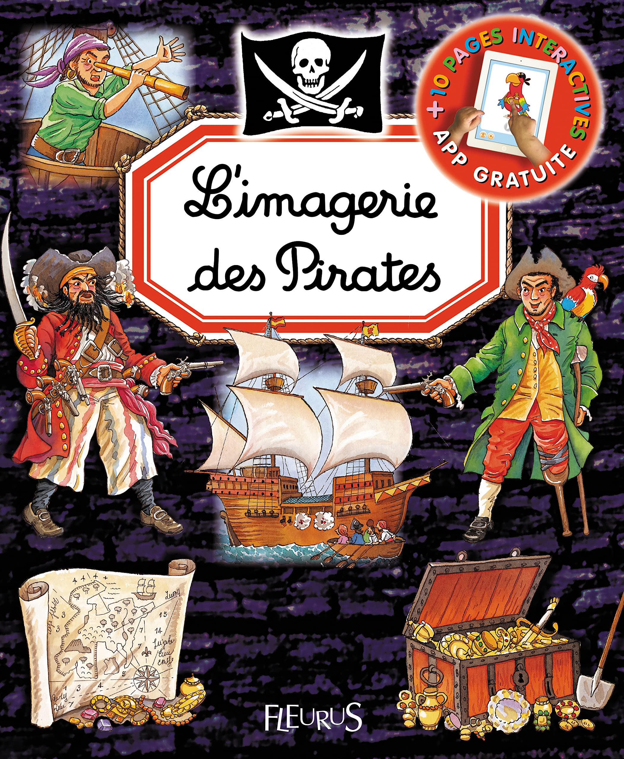 L'imagerie des pirates (interactive) 9782215145707