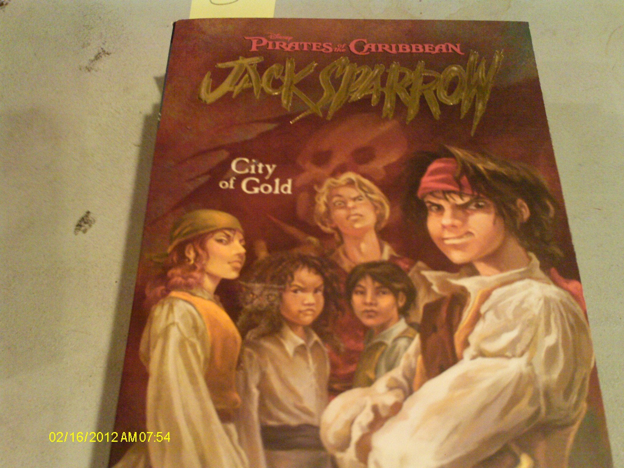 Pirates of the Caribbean: Jack Sparrow City of Gold 9781423101703