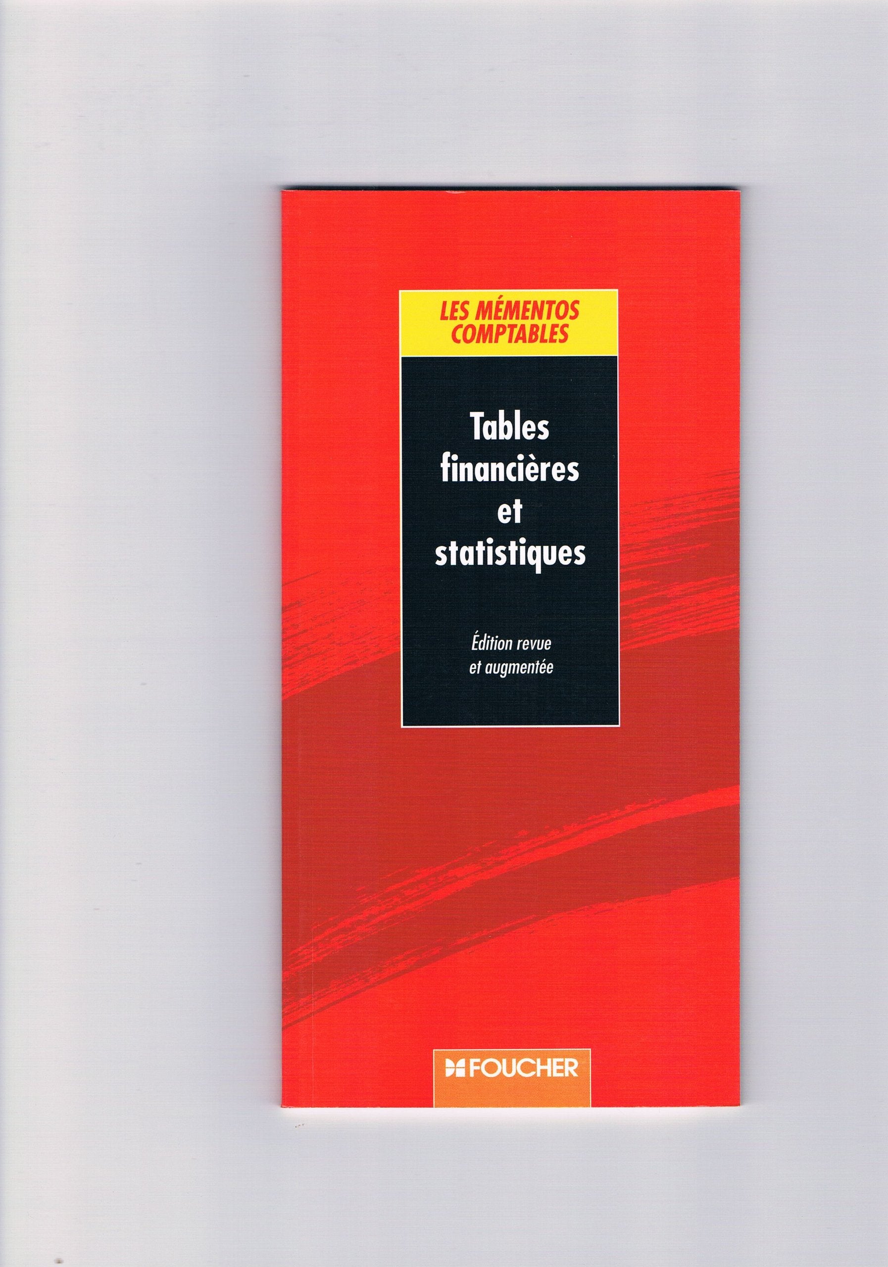Tables financières et statistiques, mémento 9782216000388