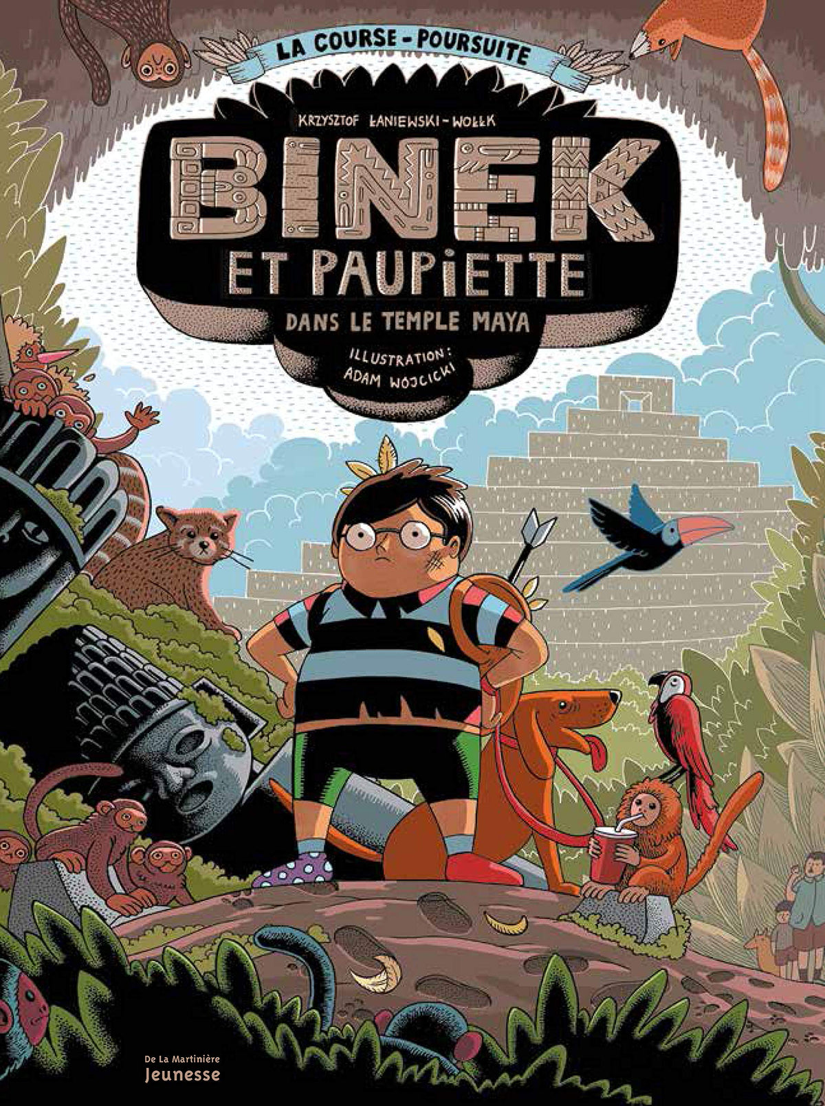 Binek et Paupiette dans le temple maya: La Course-poursuite 9782732484211