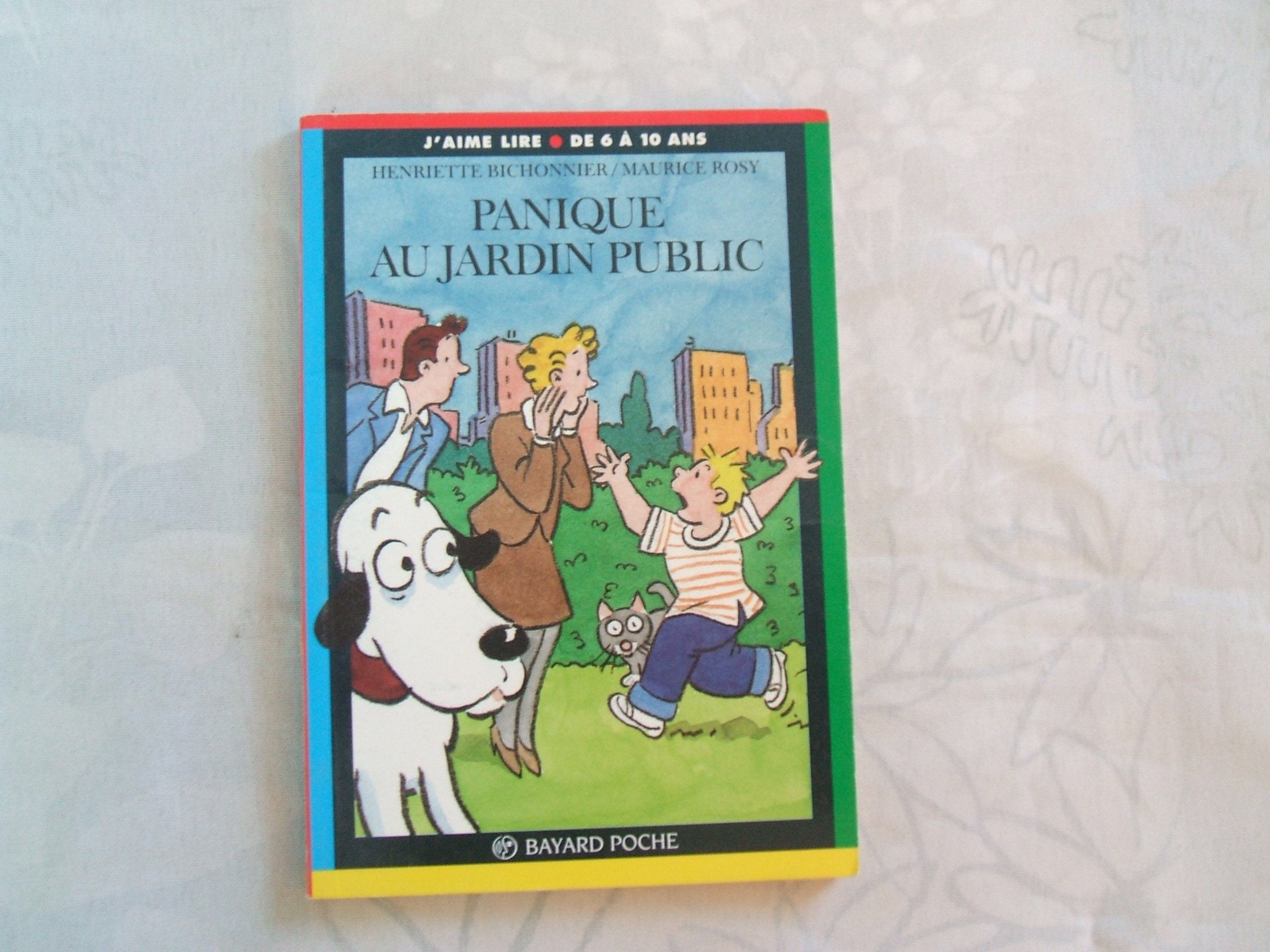 Panique au jardin public 9782227727694