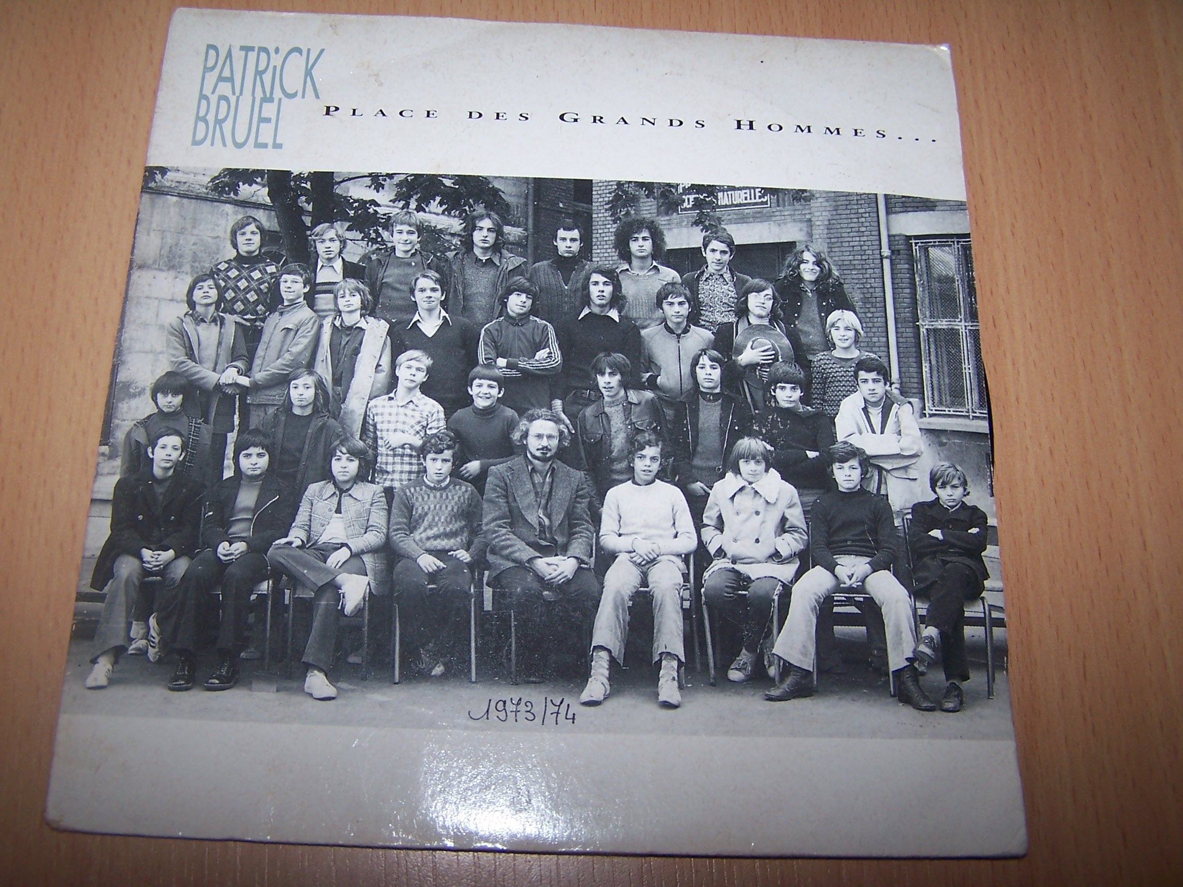 PATRICK BRUEL place des grands hommes/la fille de l'aéroport SP 1990 RCA 5012394431372