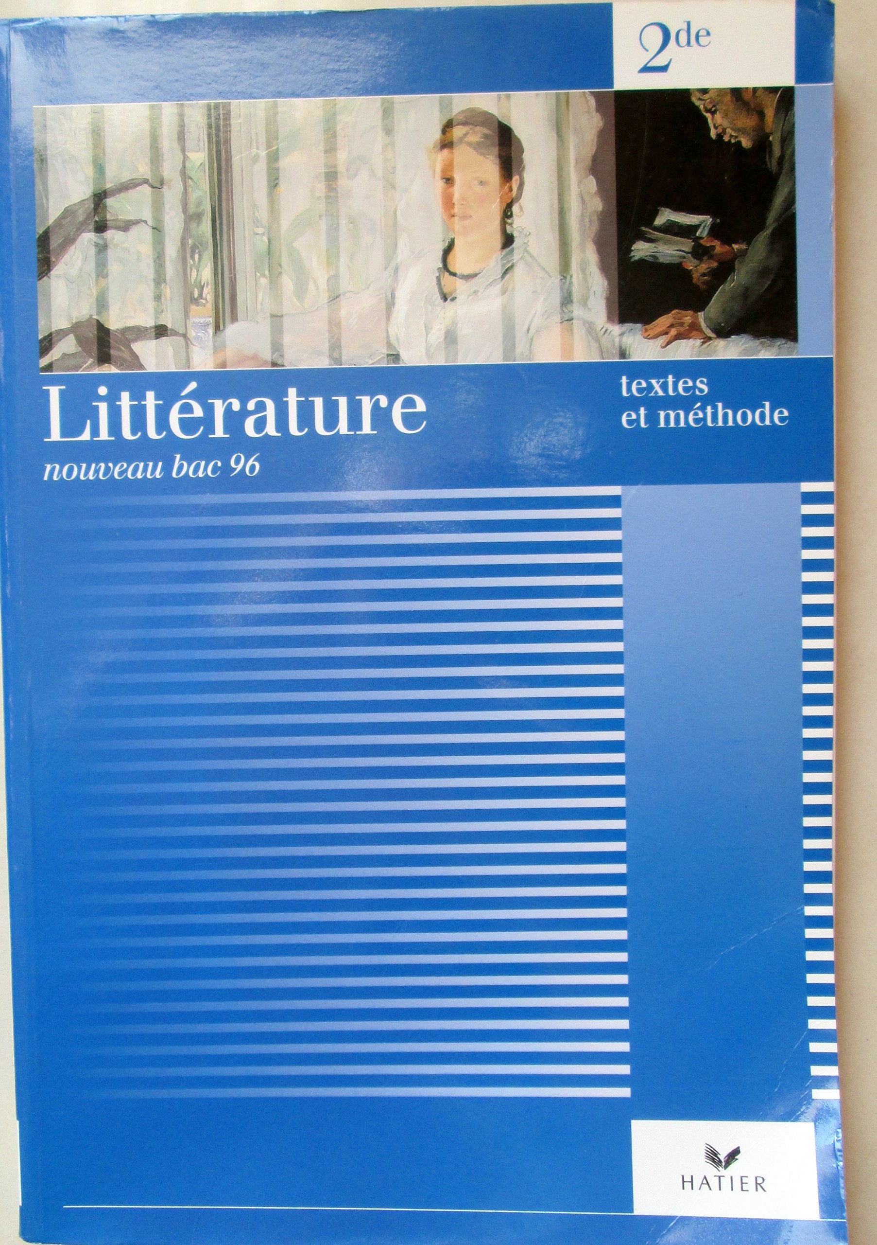 Litterature 2nde. Textes Et Methodes 9782218714696