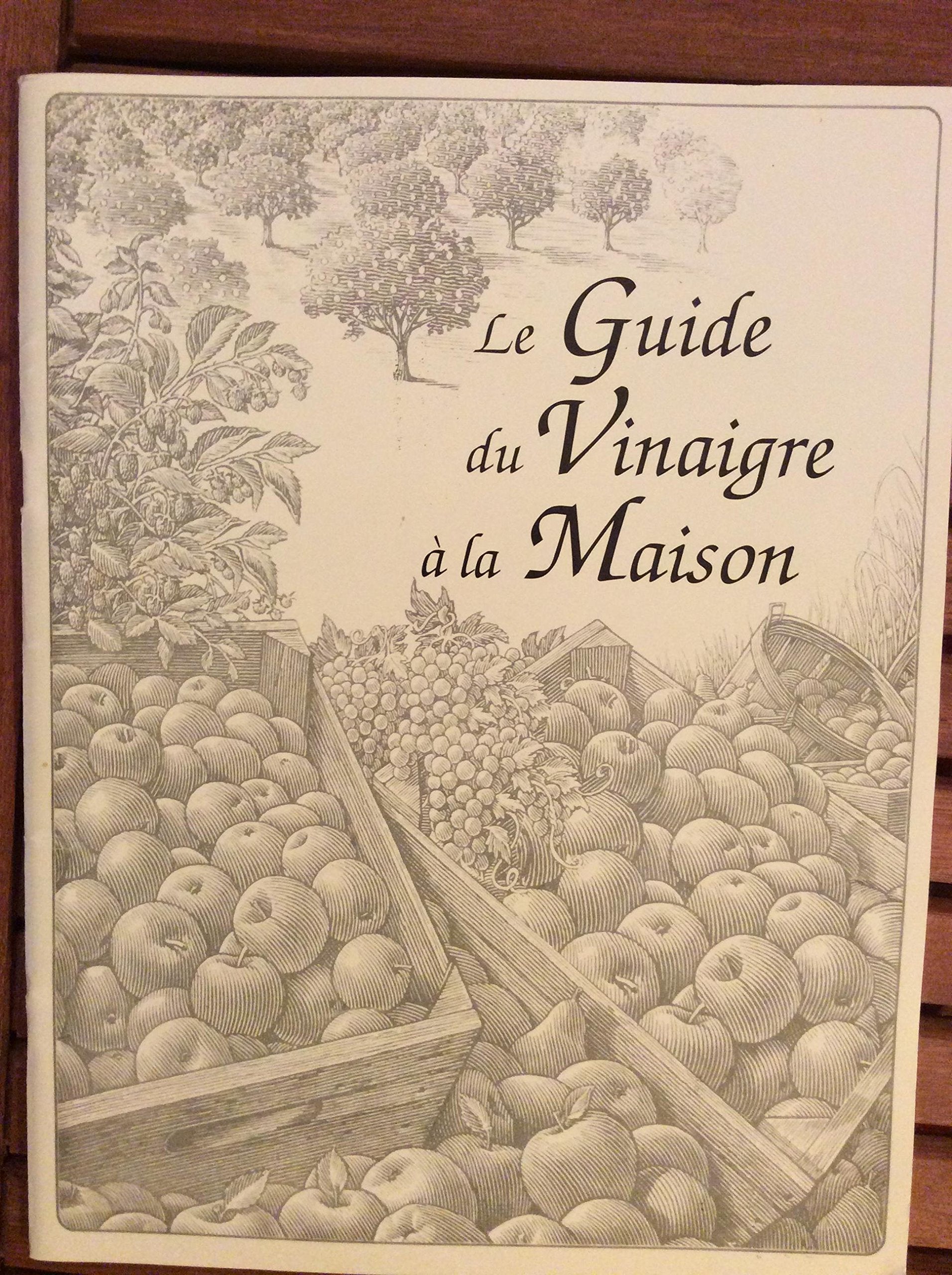 Le guide du vinaigre à la maison (Livre) 