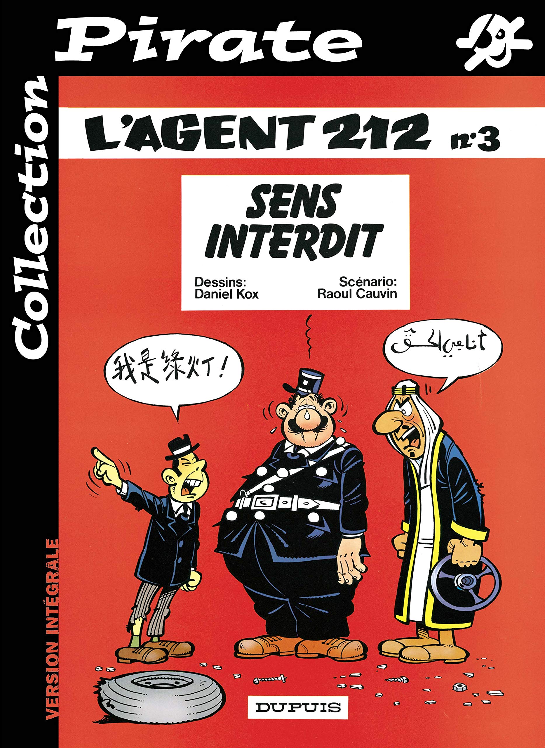 BD Pirate : L'agent 212, tome 3 : Sens interdit 9782800132112