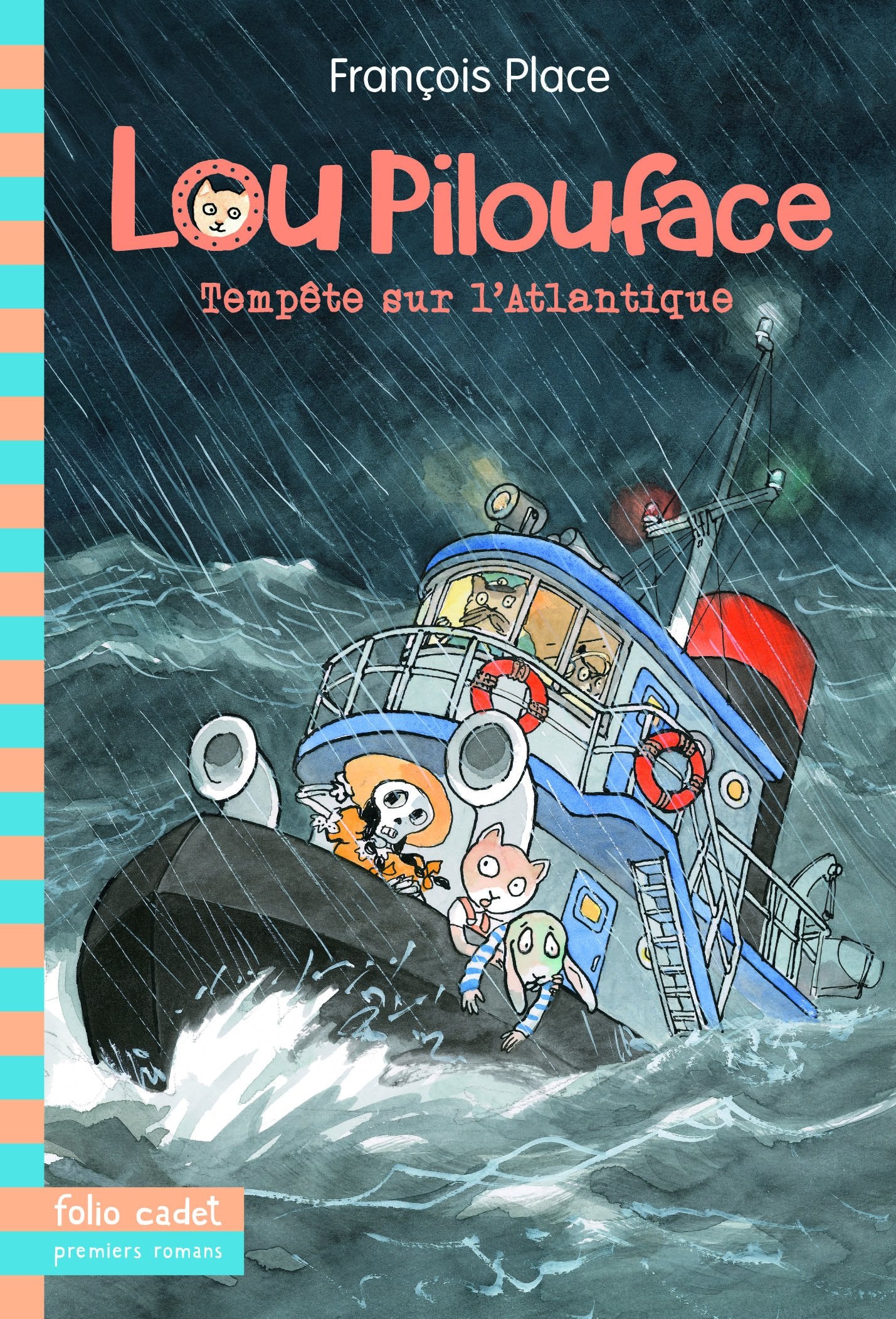 LOU PILOUFACE 6 : TEMPETE SUR L'ATLANTIQUE 9782070668823