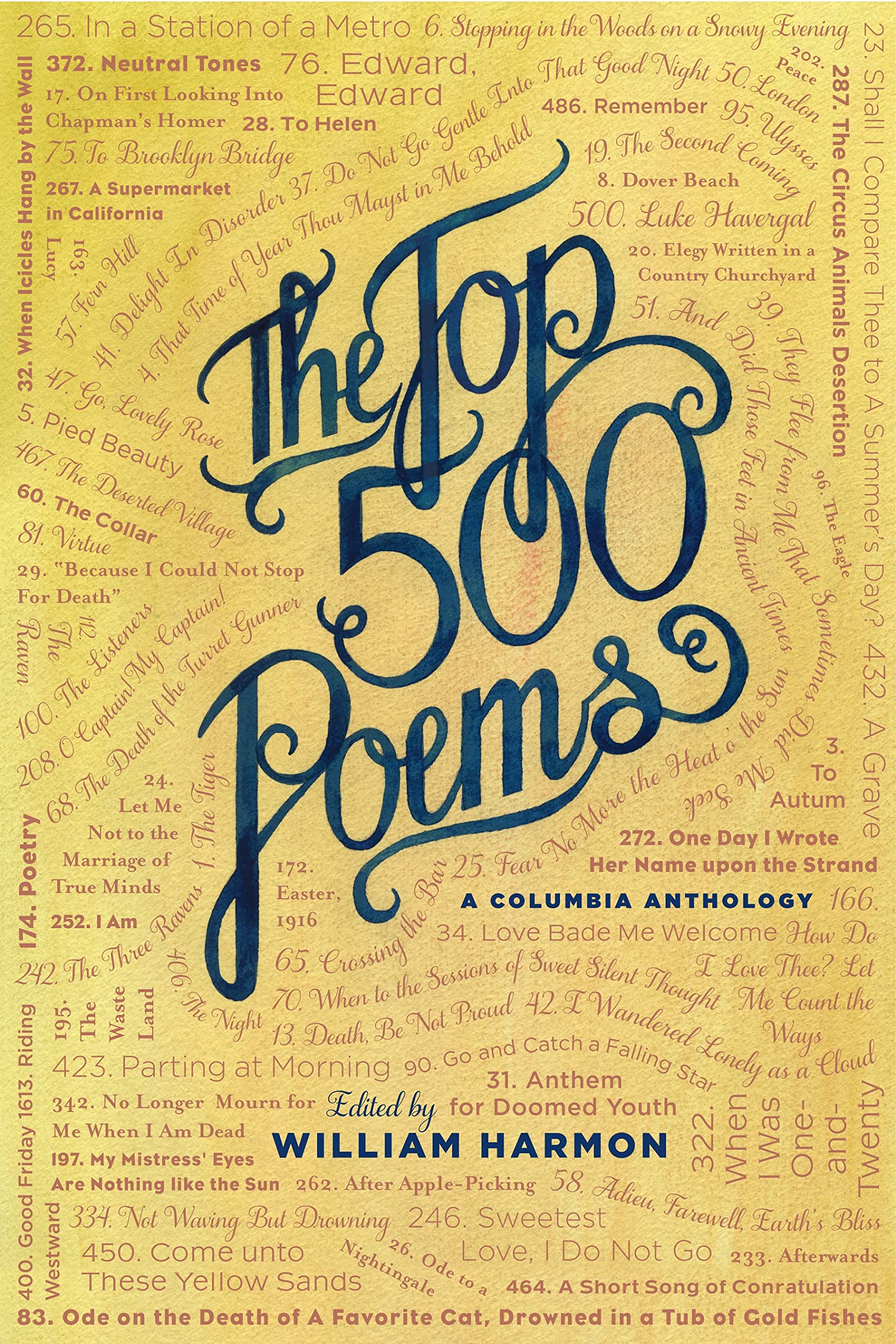 The Top 500 Poems 9780231080286