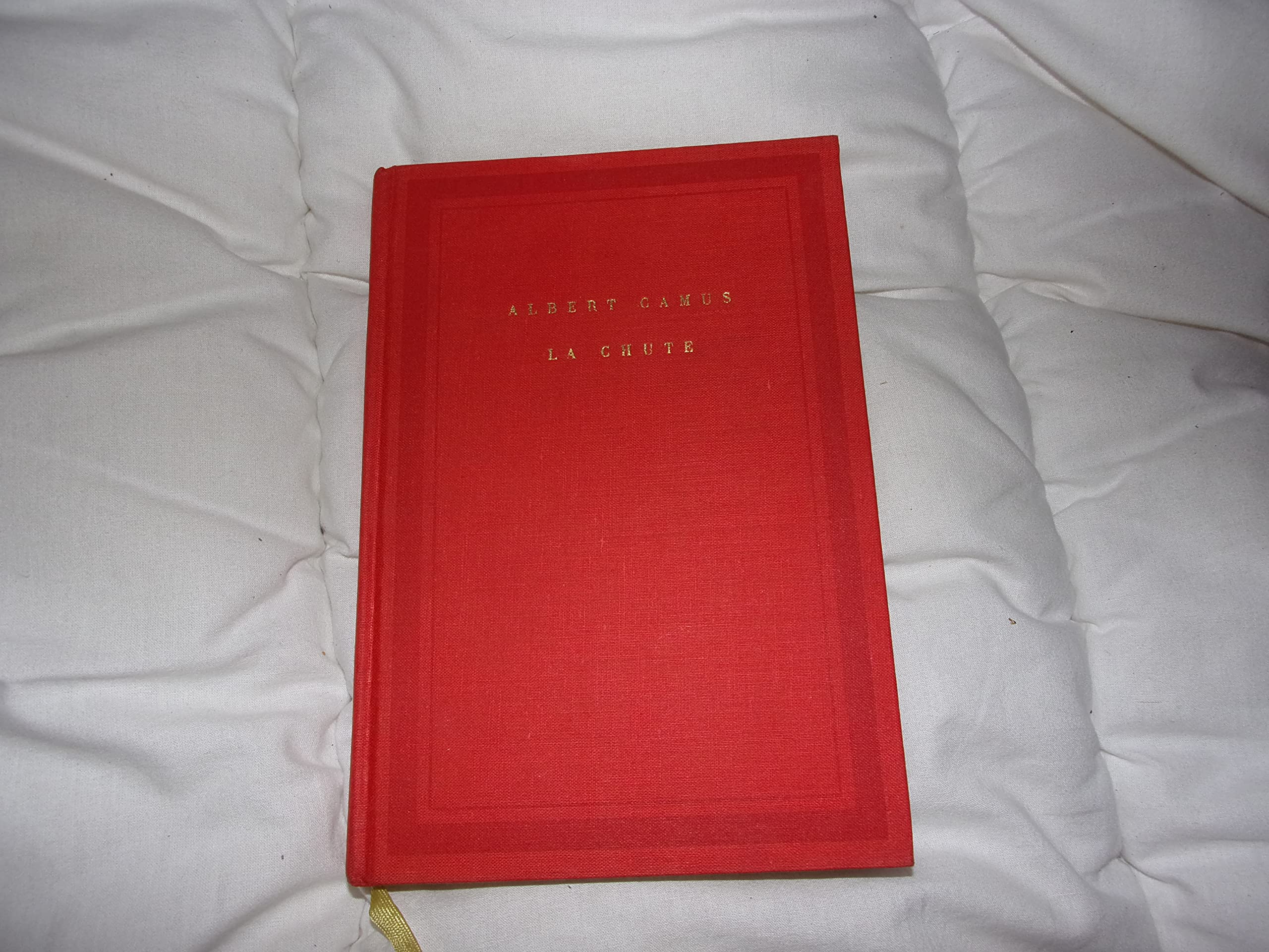 La chute. 1956. (Littérature) 