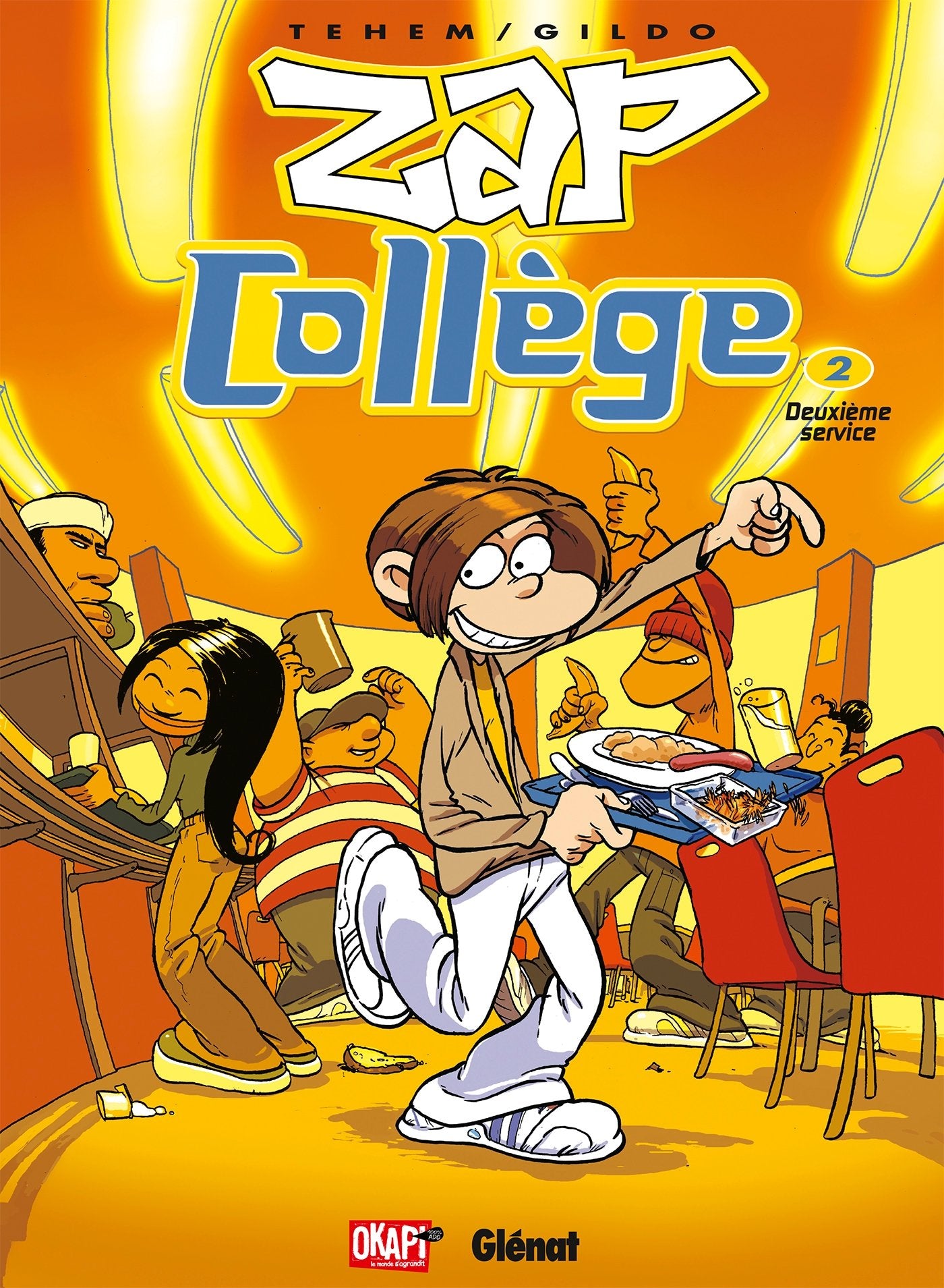 Zap Collège - Tome 02: Deuxième Service 9782723443807