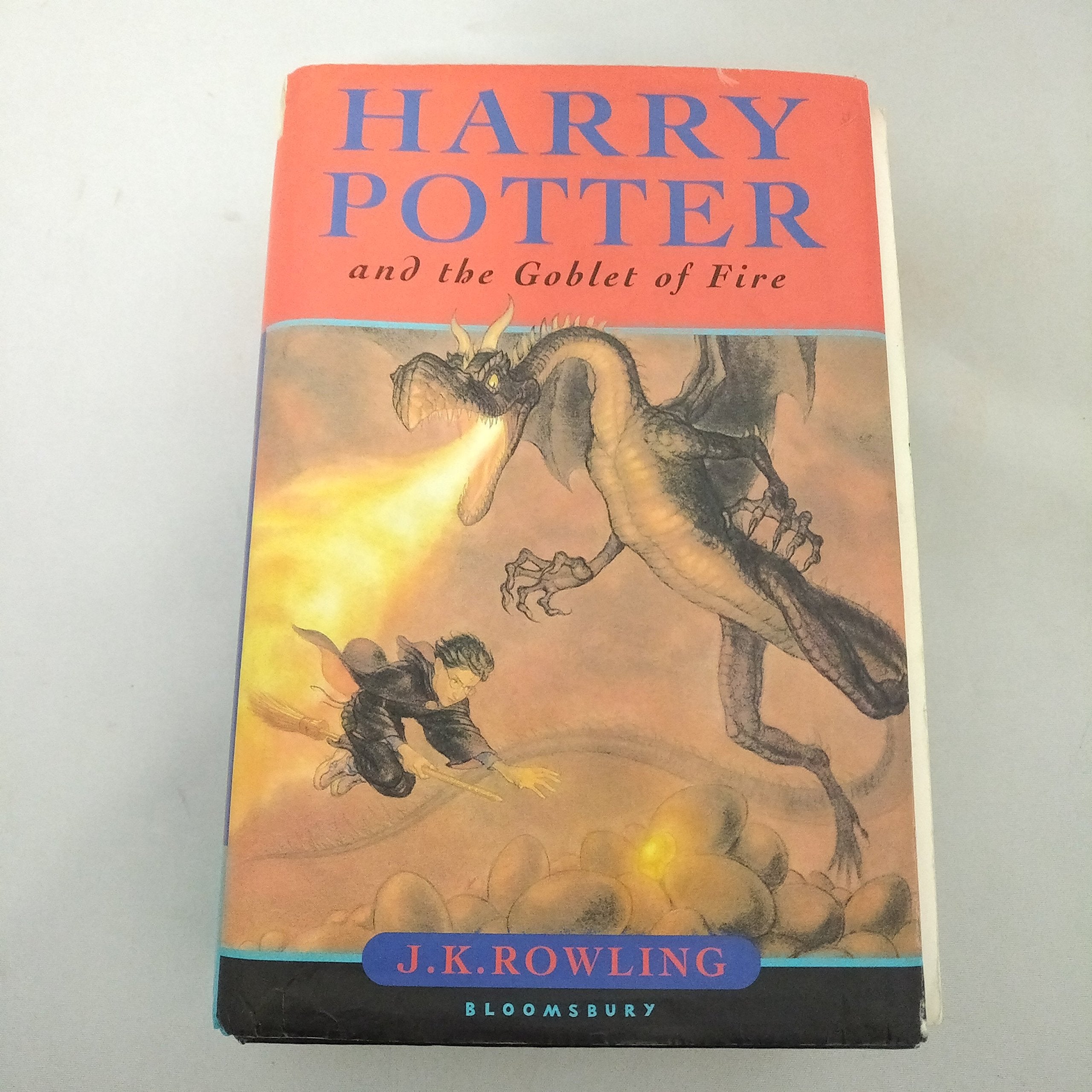 Harry Potter, volume 4: Harry Potter and the Goblet of Fire. 9780747546245