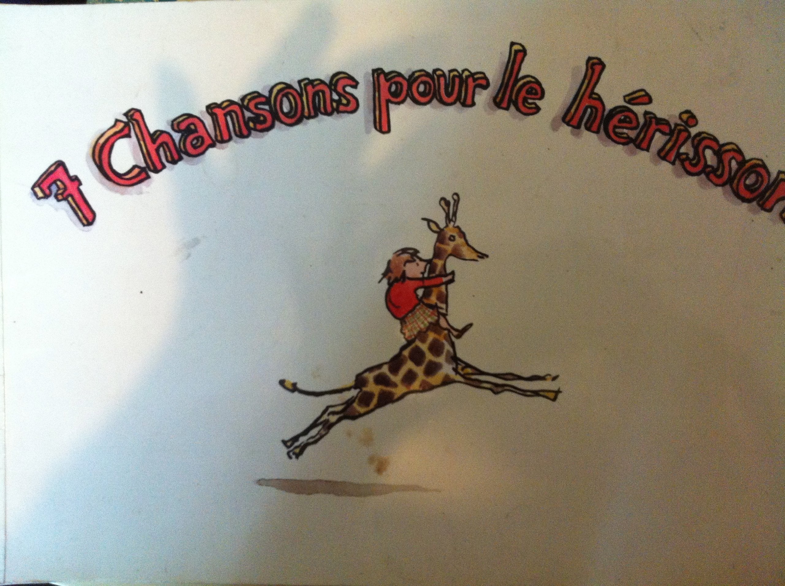 Sept chansons pour le hérisson 9782211024334