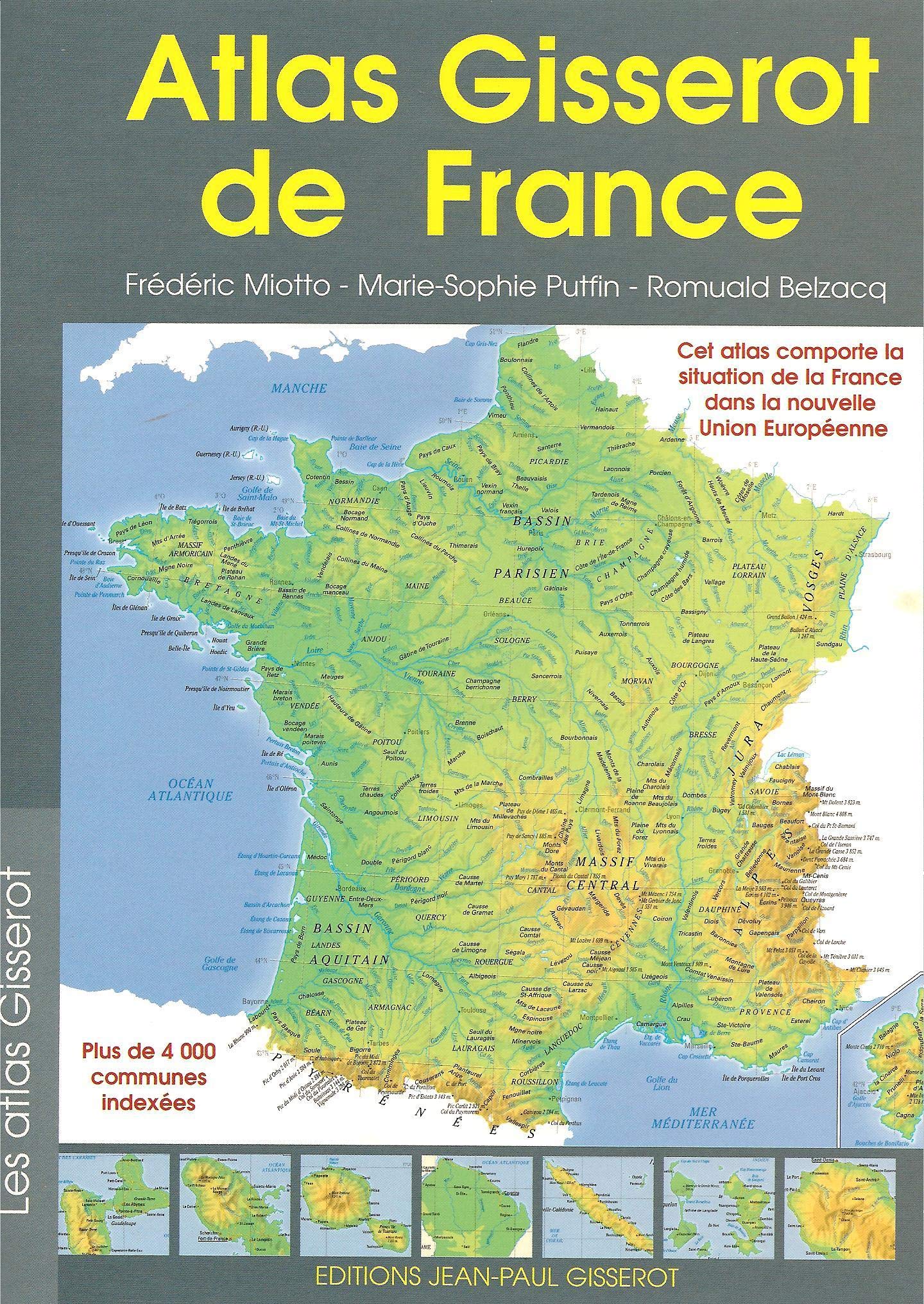 Atlas gisserot de france 9782877477512