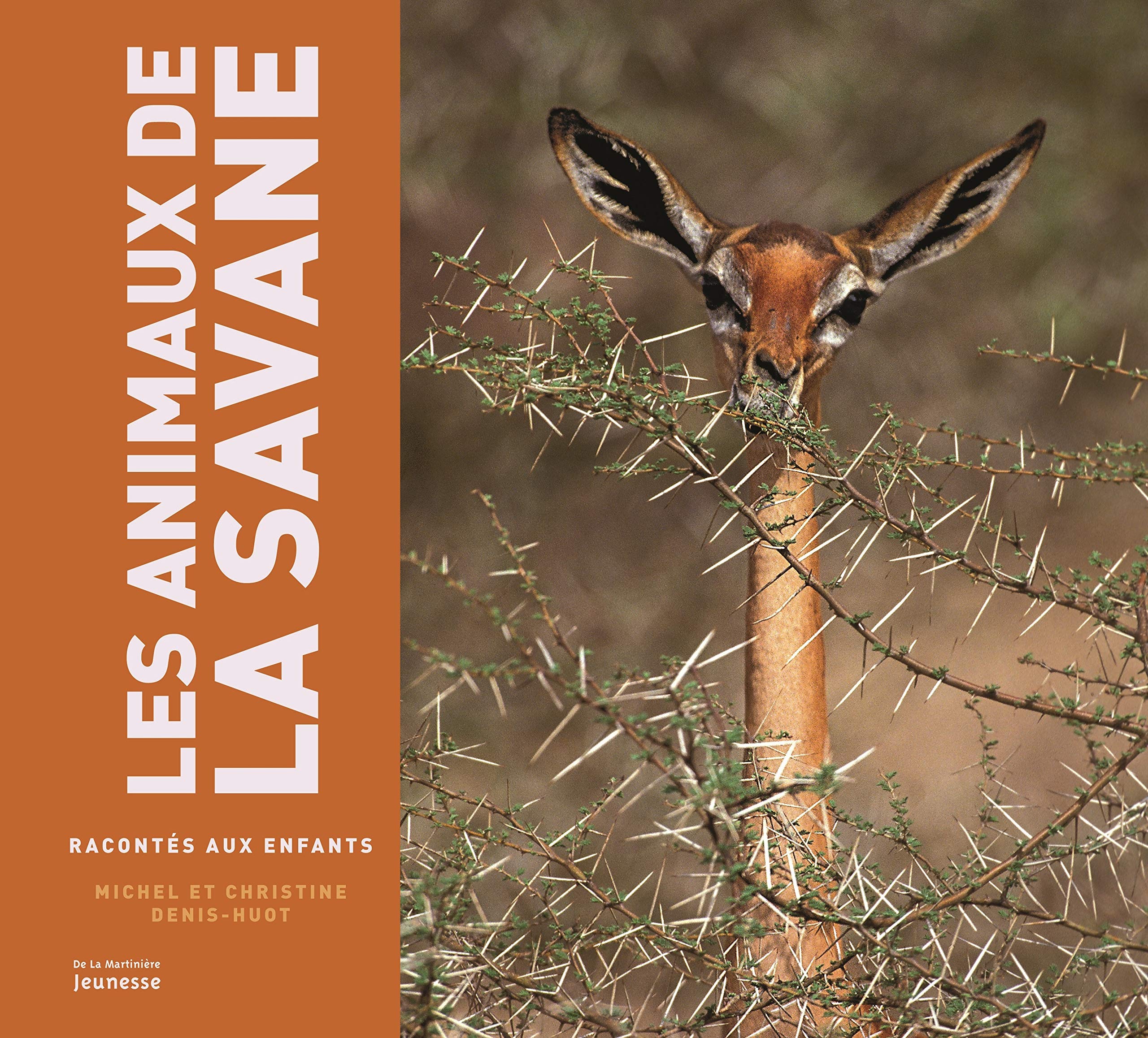 Animaux de la savane racontés aux enfants 9782732475929