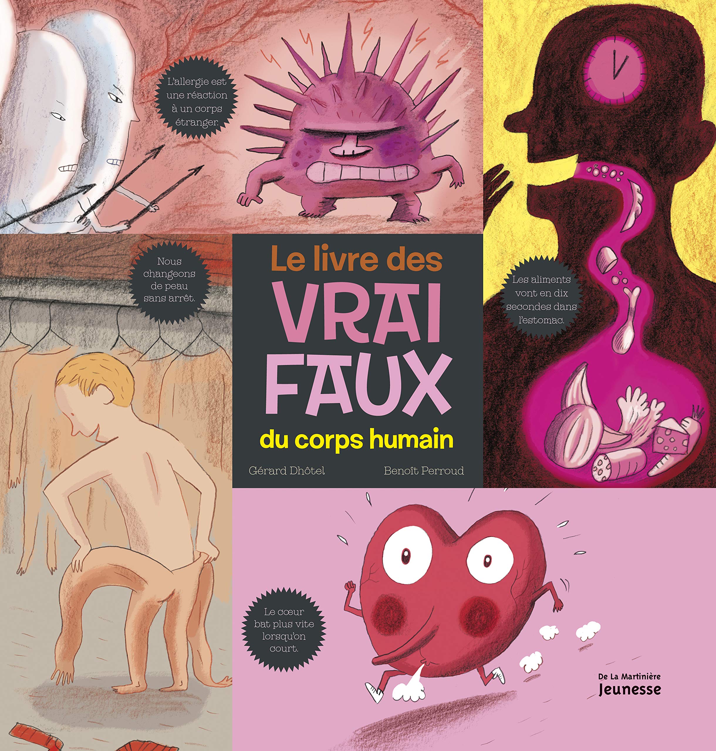 Le livre des vrai faux du corps humain 9782732469201