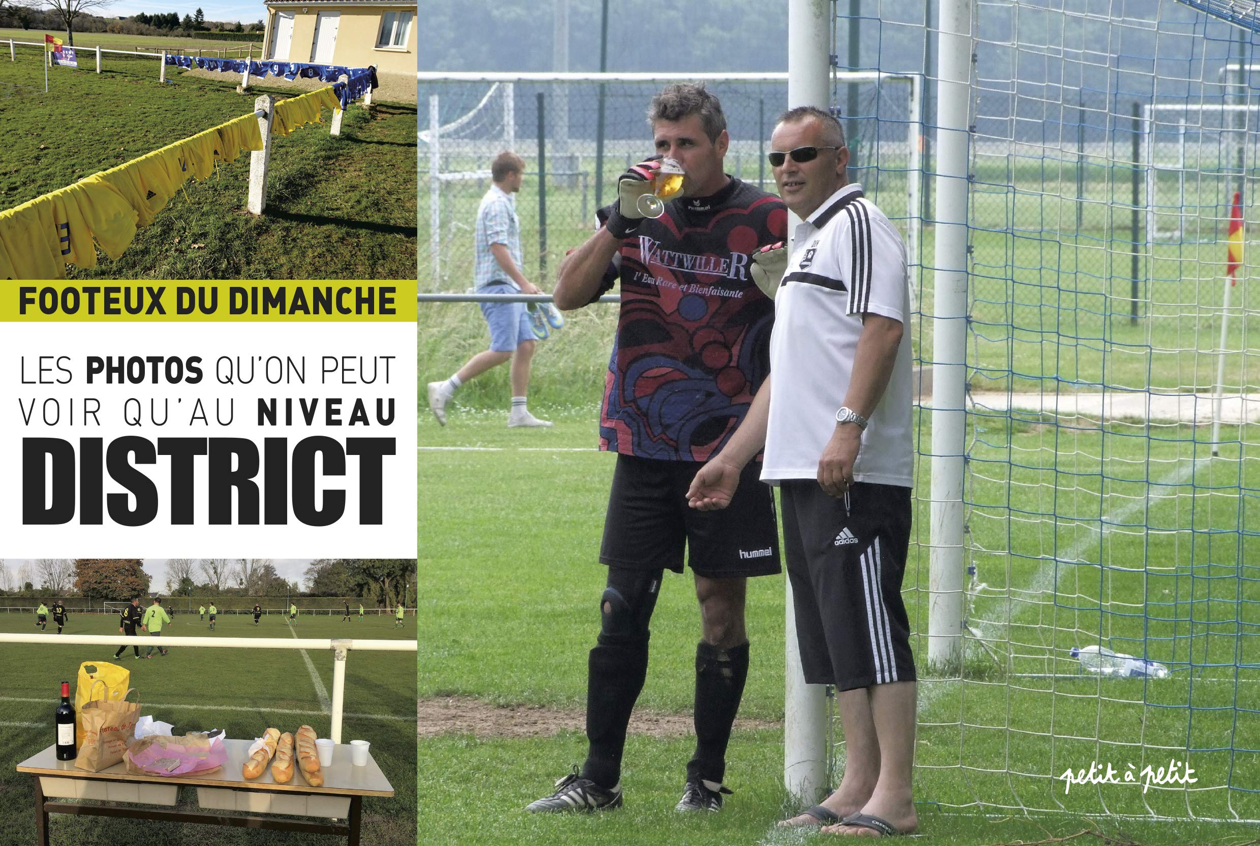 FOOTEUX DU DIMANCHE T2-LES PHOTOS QU'ON PEUT VOIR QU'AU NIVEAU DISTRICT 9791095670391