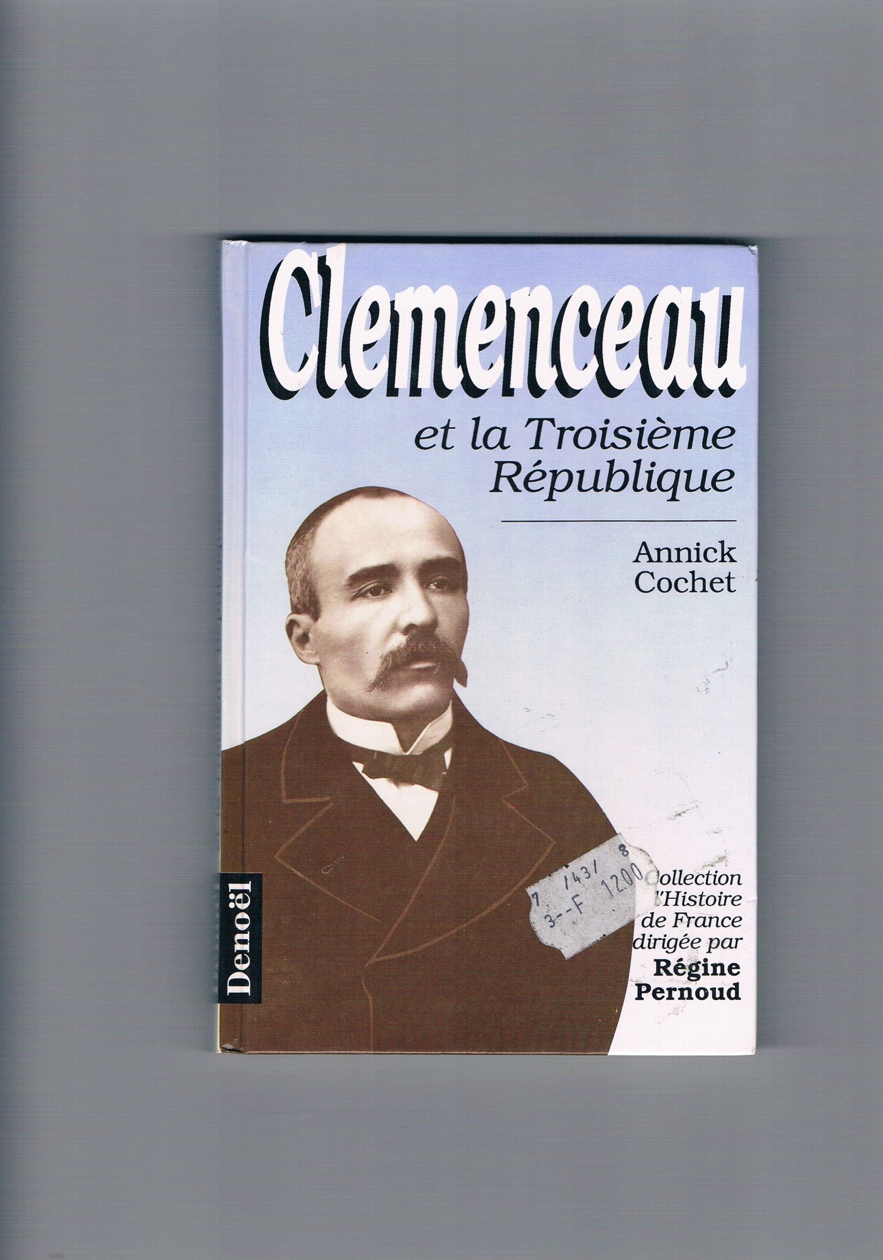 Clemenceau et la Troisième République 9782207235720