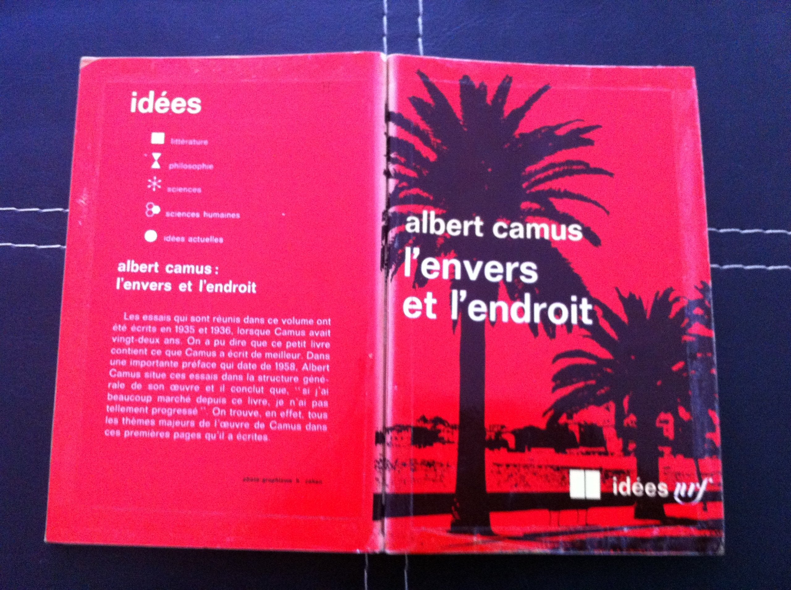 L'envers et l'endroit 9782070212156