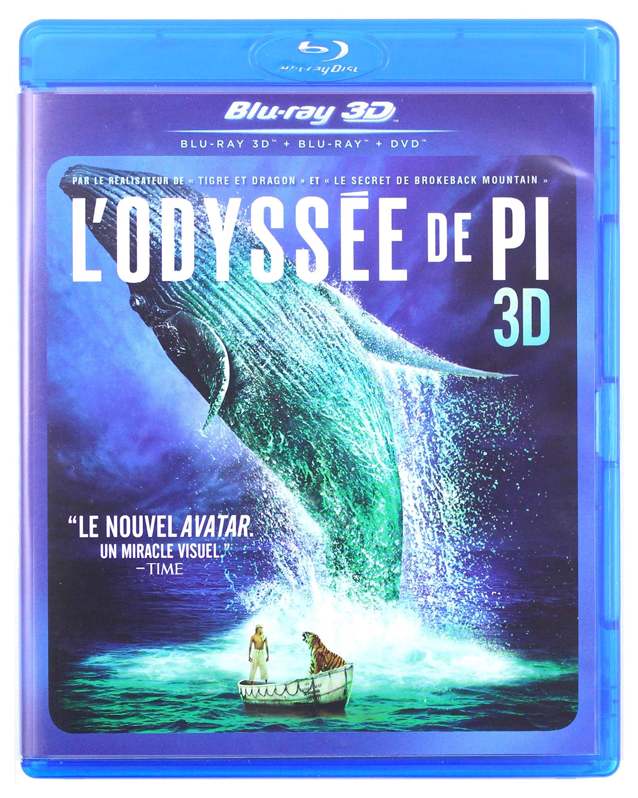 L'Odyssée de Pi [Combo 3D + Blu-Ray + DVD] 3344428052478