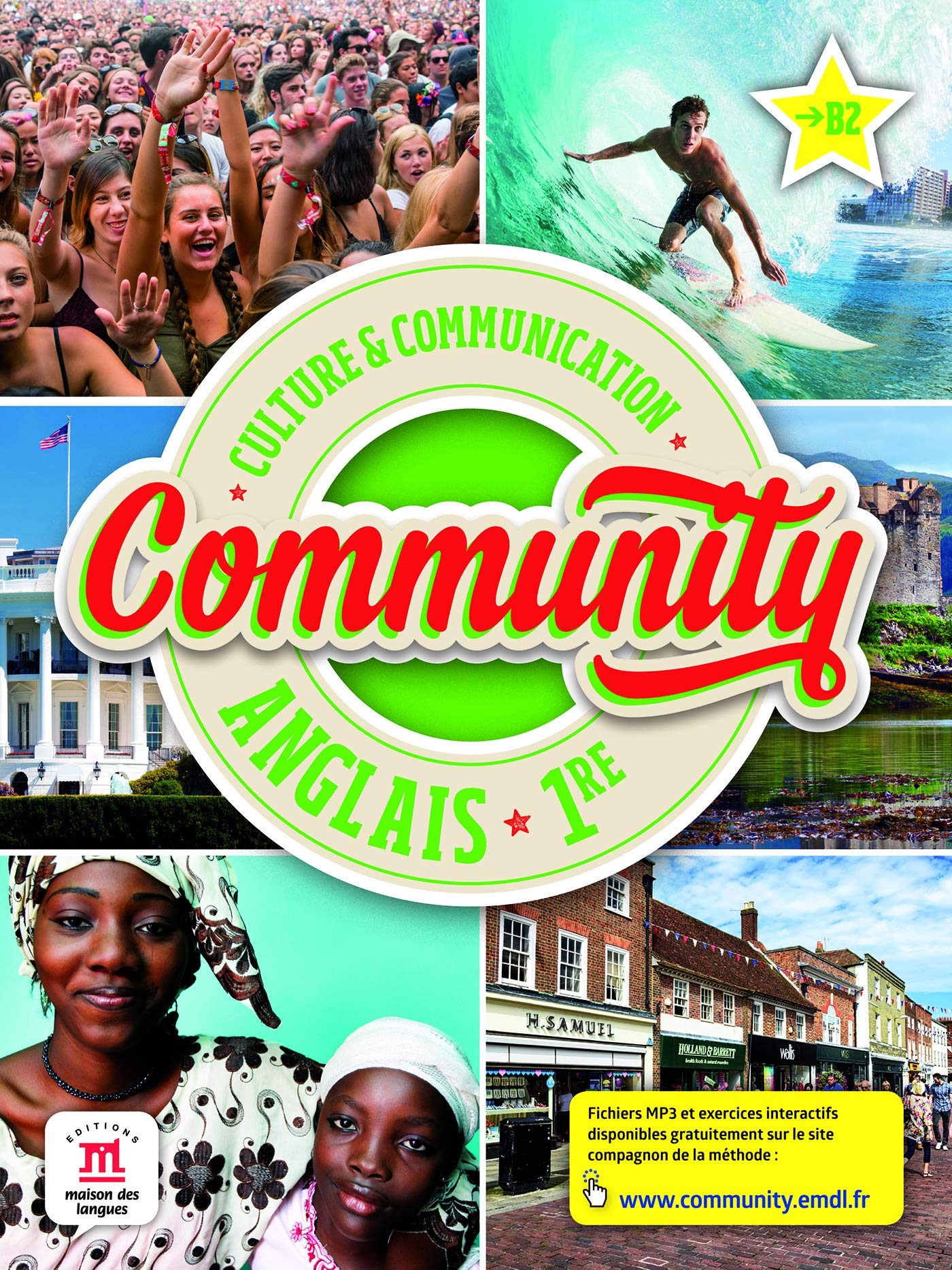 COMMUNITY 1RE - LIVRE DE L'ELEVE 9782356853424