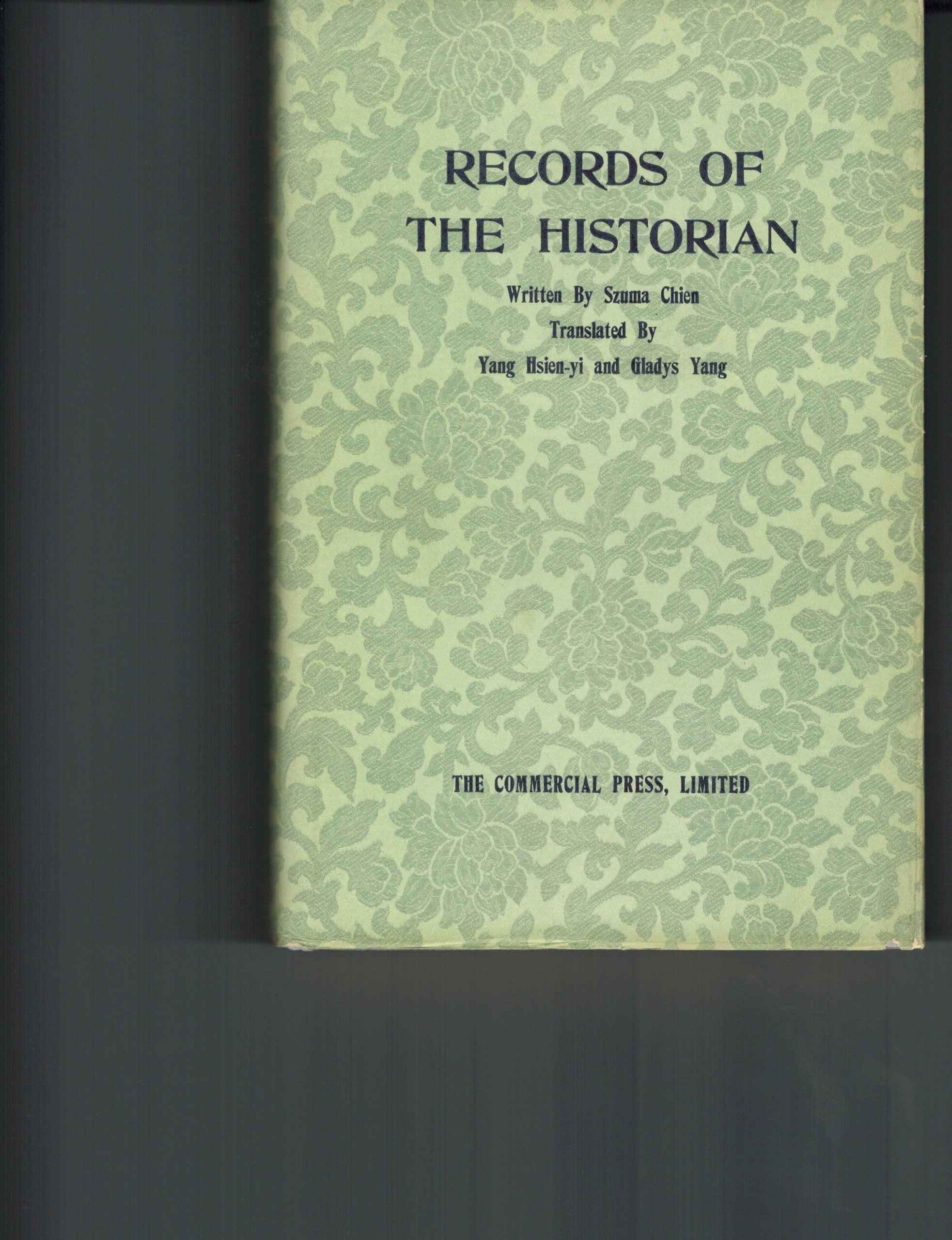 RECORDS OF THE HISTORIAN 