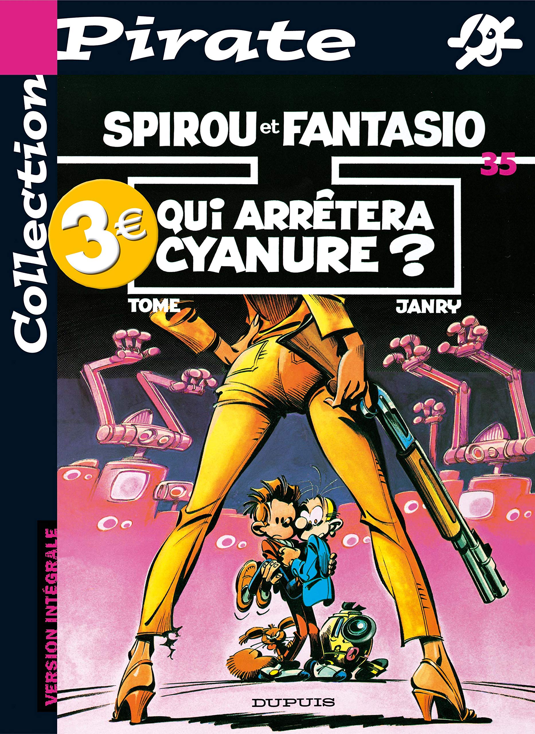 BD Pirate : Spirou, tome 35 : Qui arrêtera Cyanure ? 9782800134314