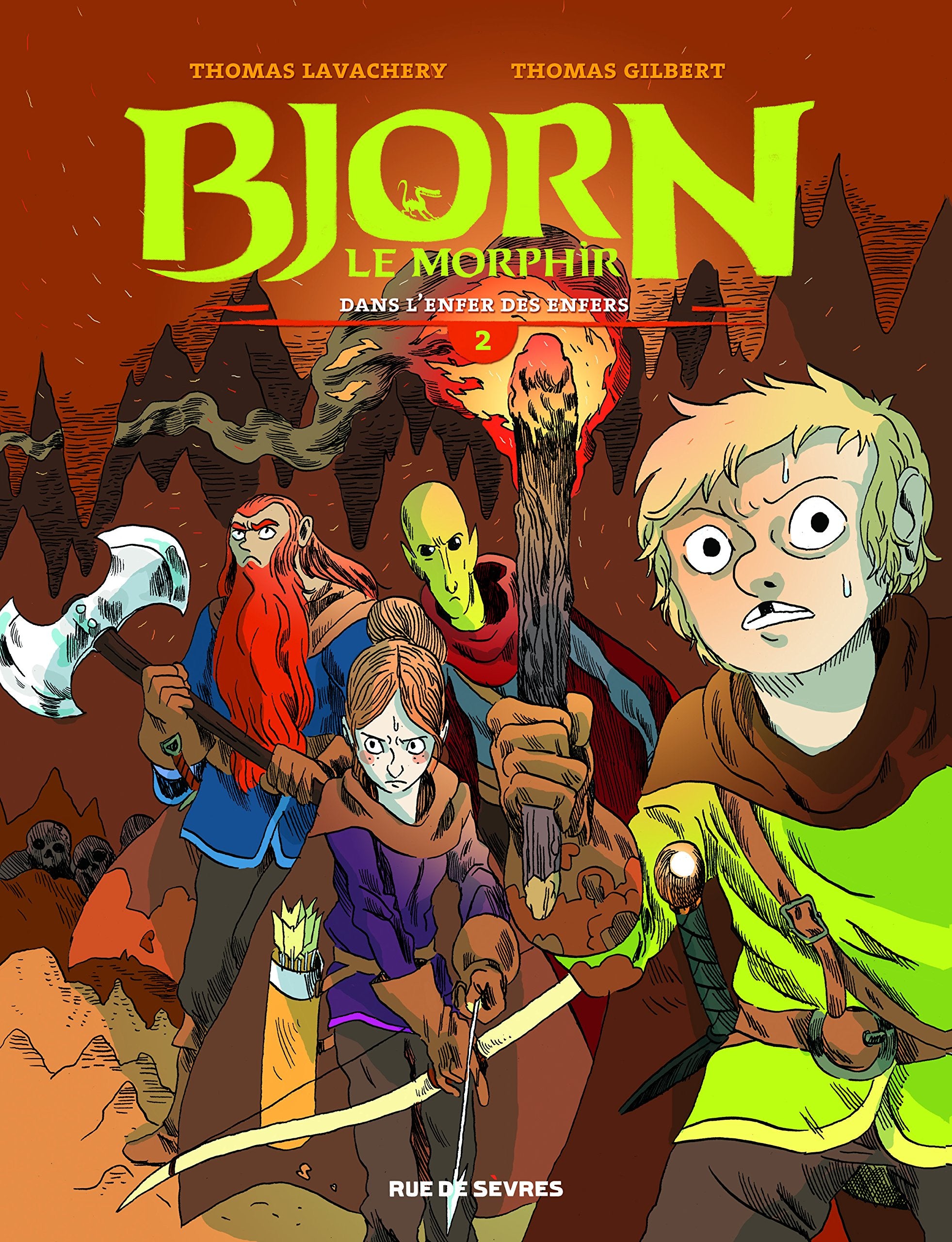 BJORN LE MORPHIR TOME 2 DANS L'ENFER DES ENFERS 9782369811459