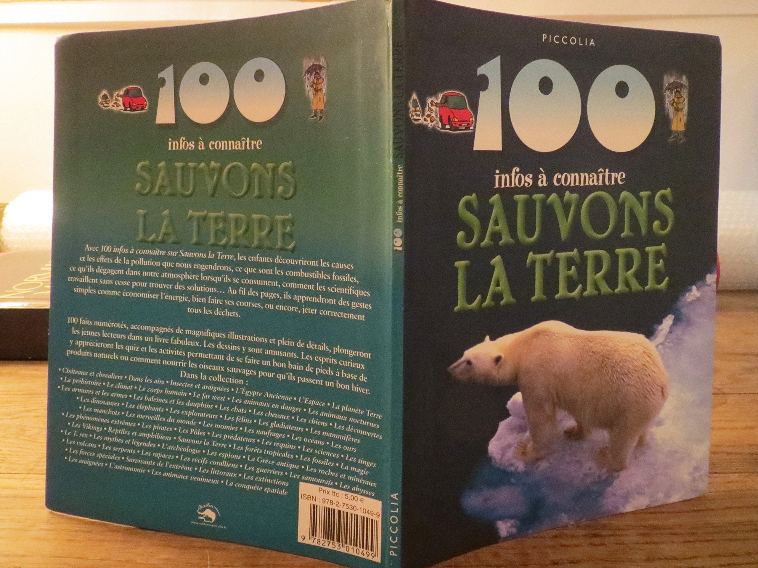 Sauvons la terre 9782753010499