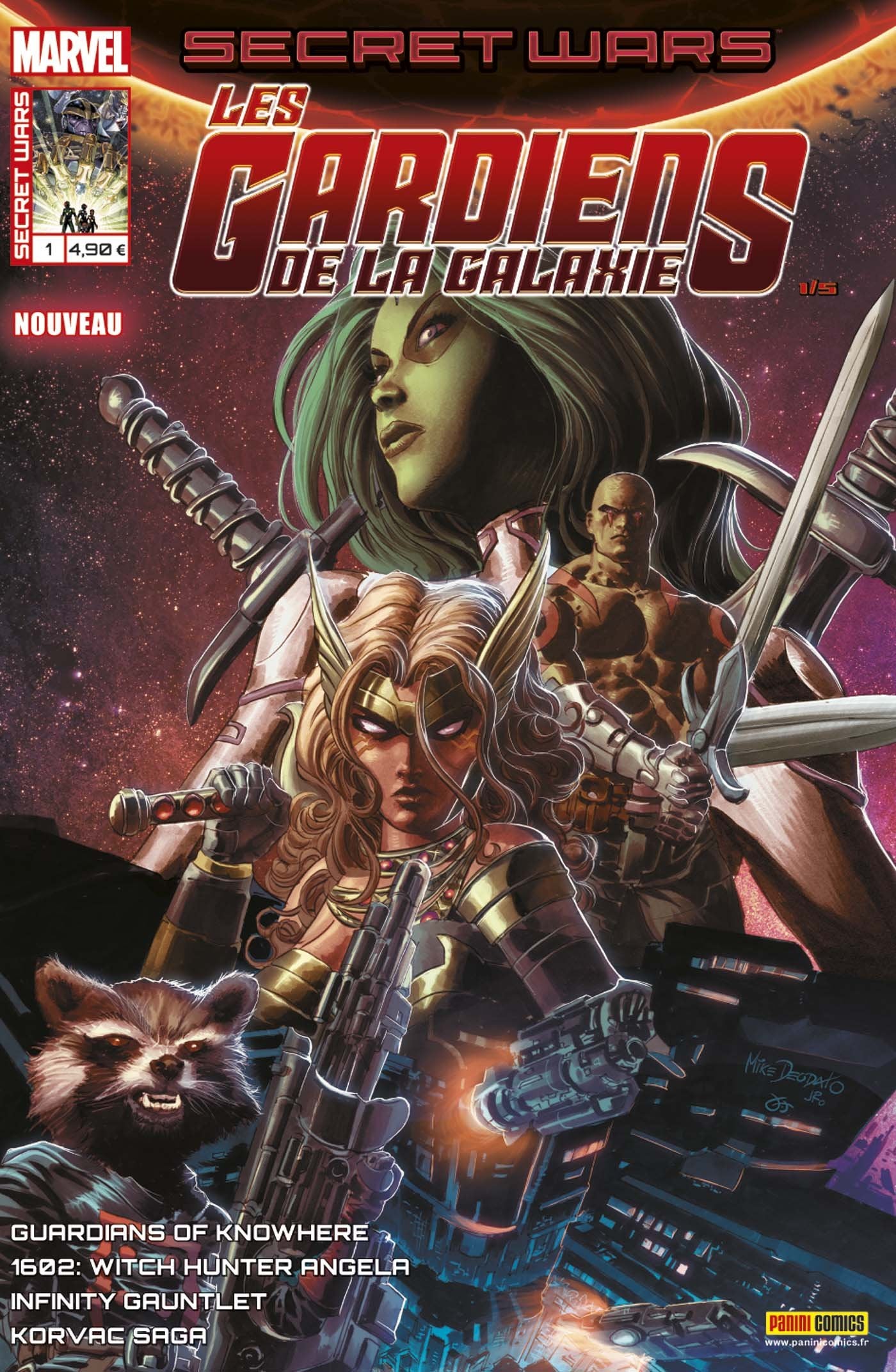 Secret Wars : Les Gardiens de la galaxie 9782809455052