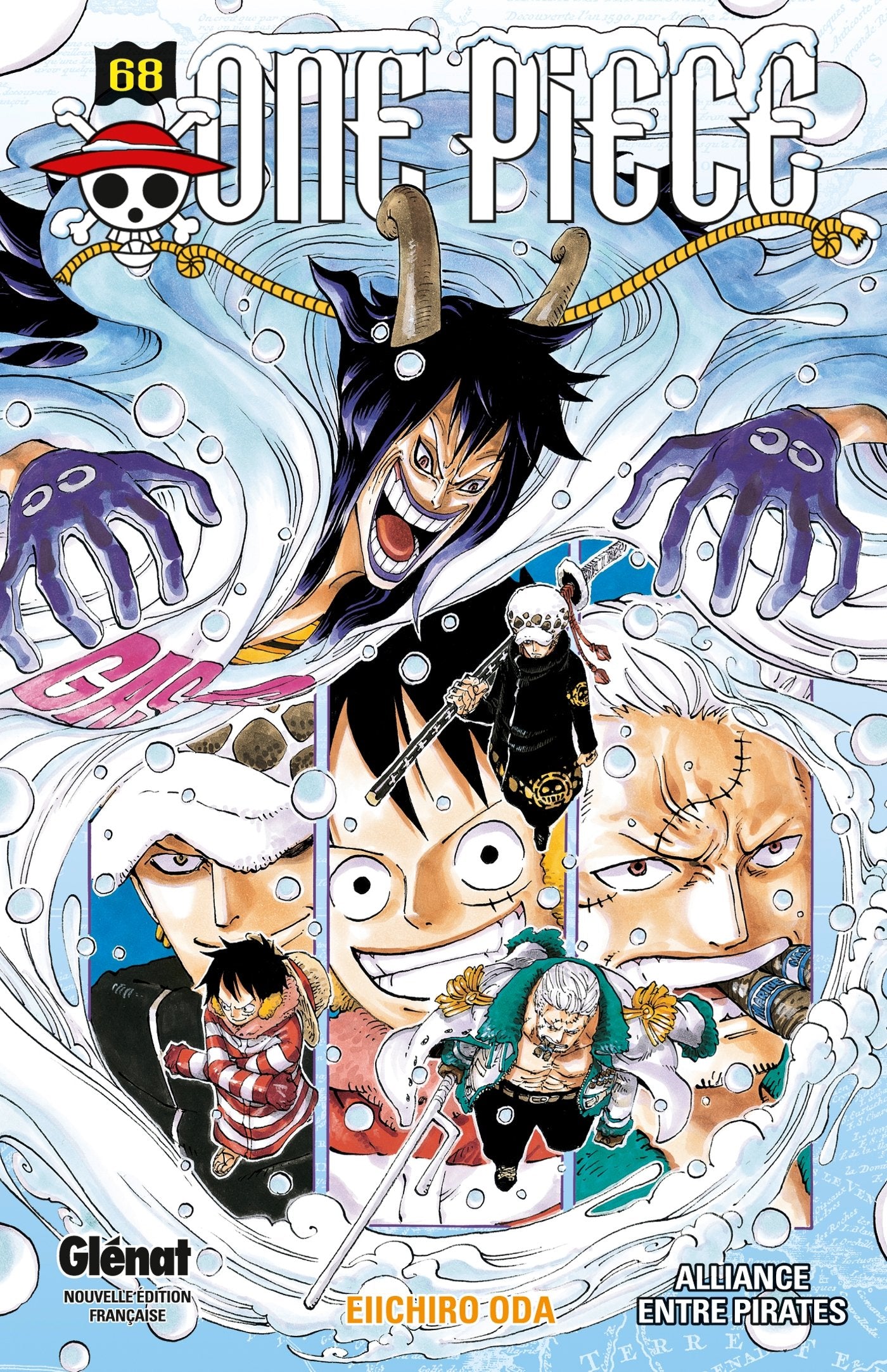 One Piece - Édition originale - Tome 68: Alliance entre pirates 9782723496766
