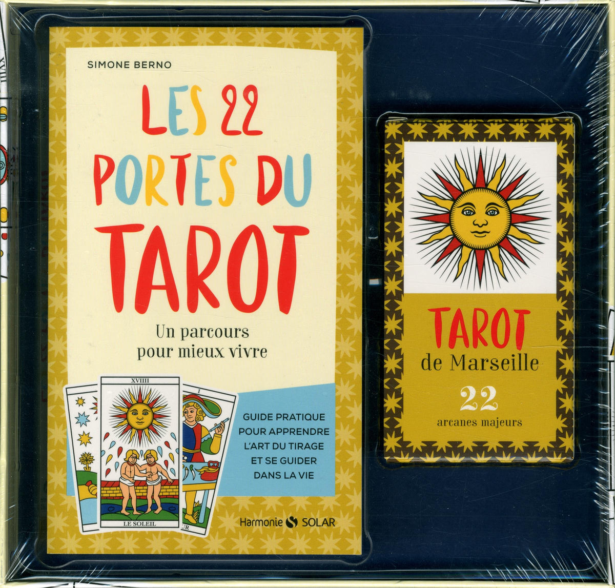 Les 22 portes du tarot - coffret 9782263071027