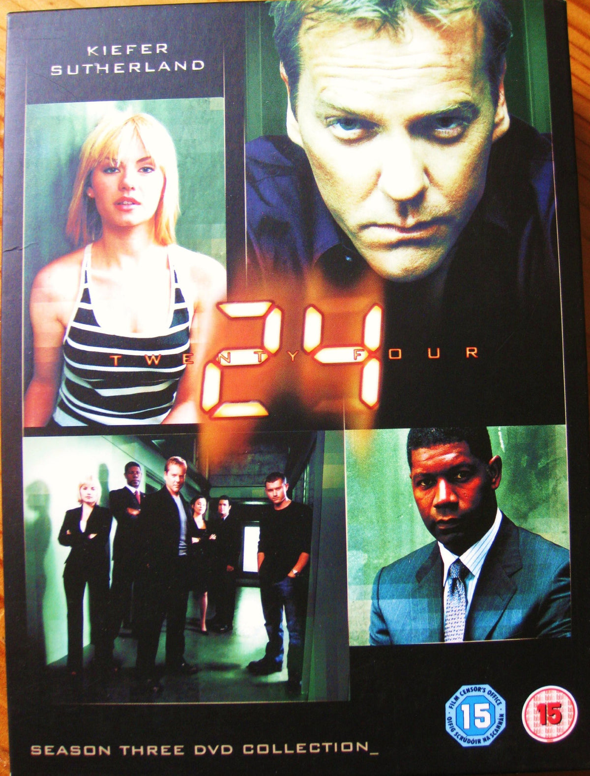 24 Heures chrono: L'Intégrale Saison 3 - Coffret 24 épisodes - Import Zone 2 UK (anglais uniquement) 5039036017329