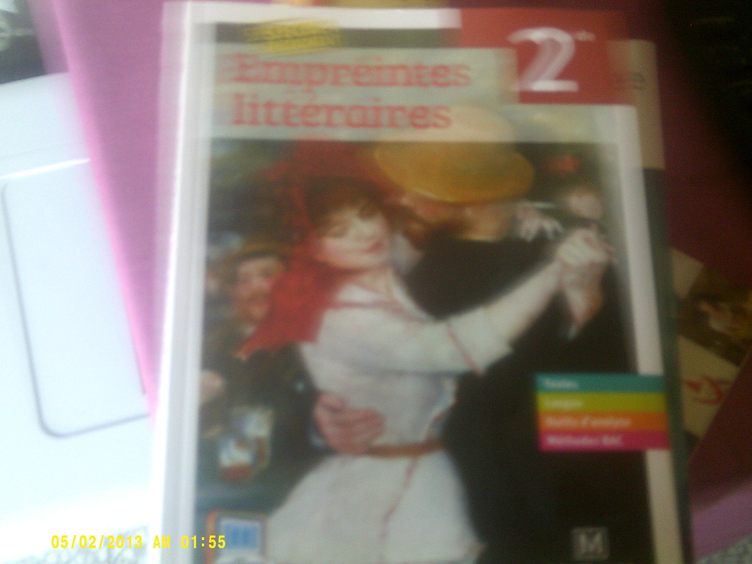 Empreintes littéraires 2de (2015) - Spécimen 9782210104730