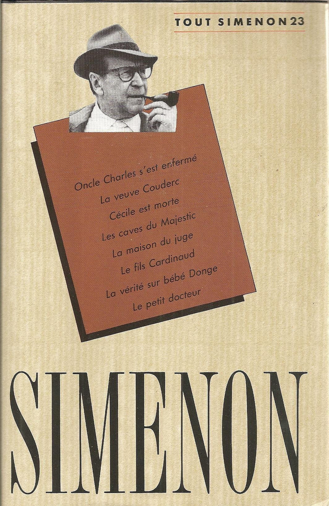 Tout georges Simenon tome 23. 9782724269246