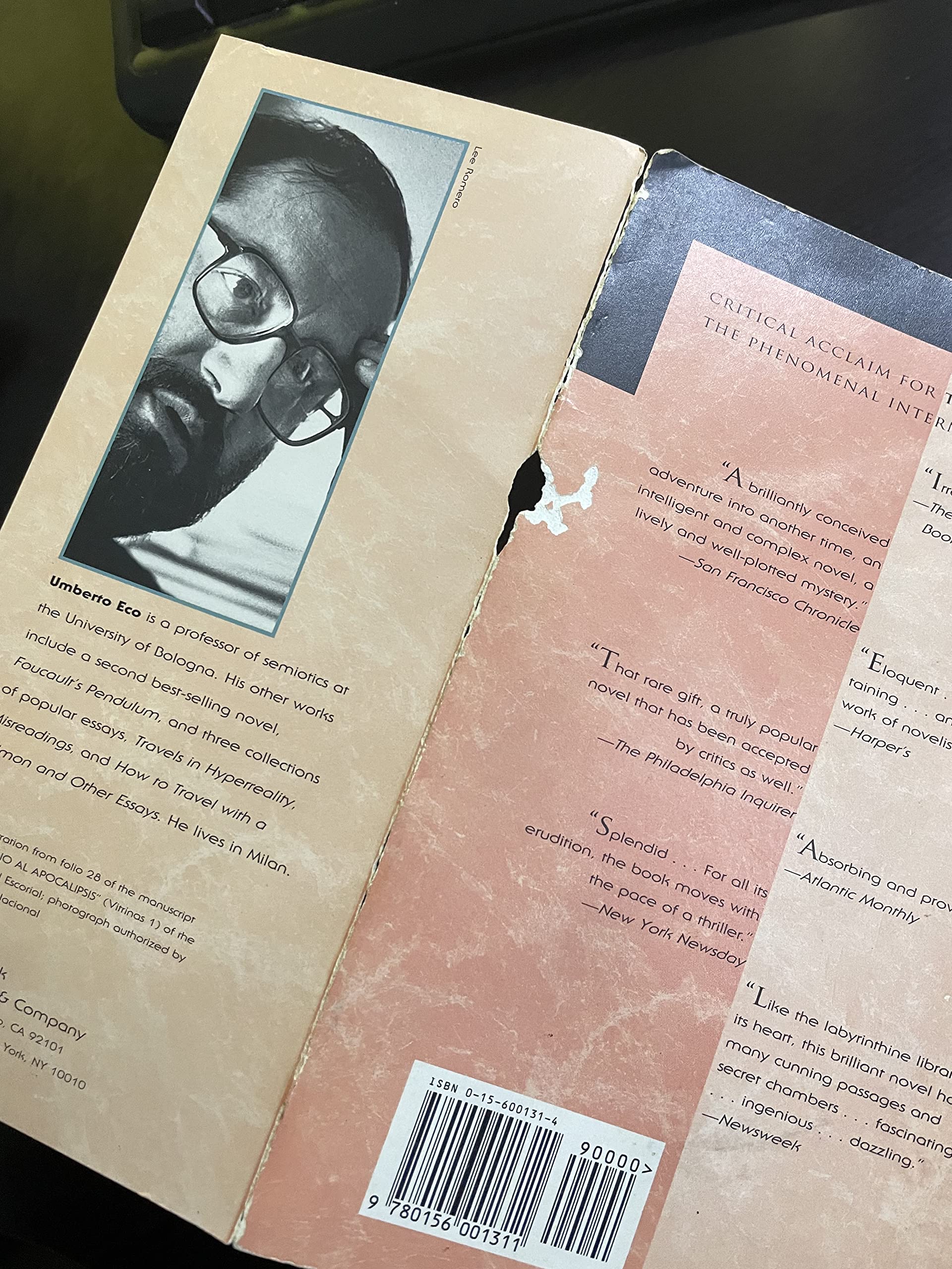 Name of the Rose 9780156001311