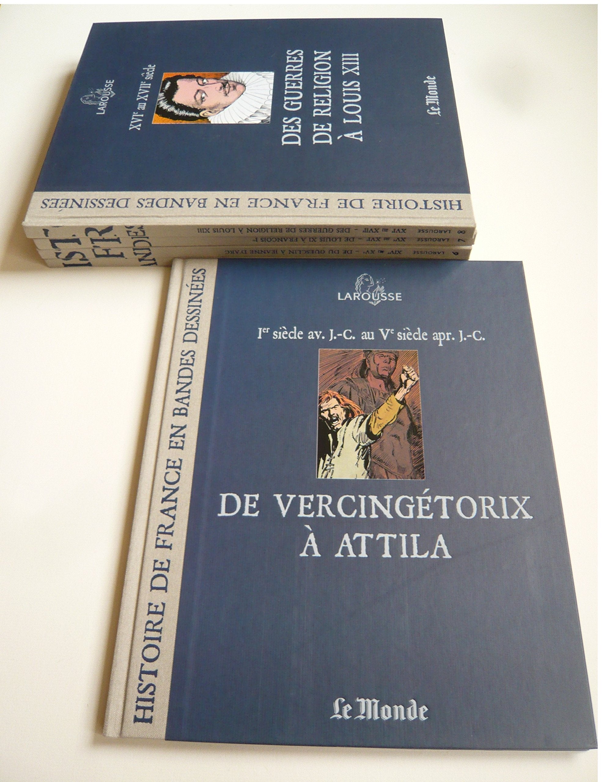 Histoire de France en bandes dessinées : De Clovis aux Vikings 9782036010802