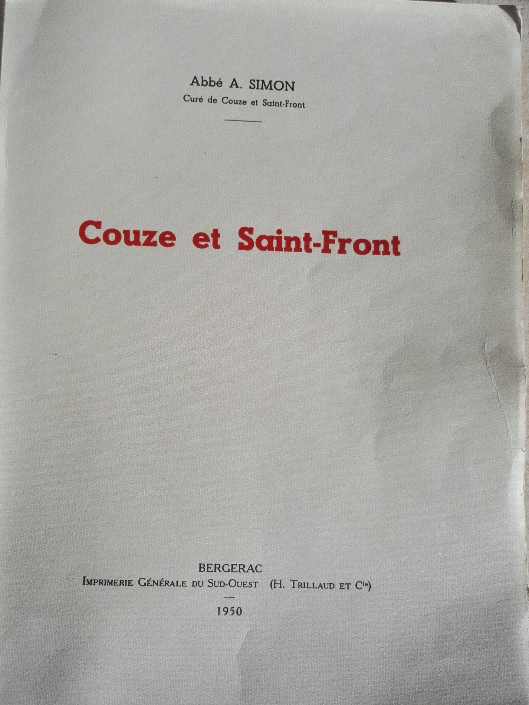 COUZE ET SAINT-FRONT 