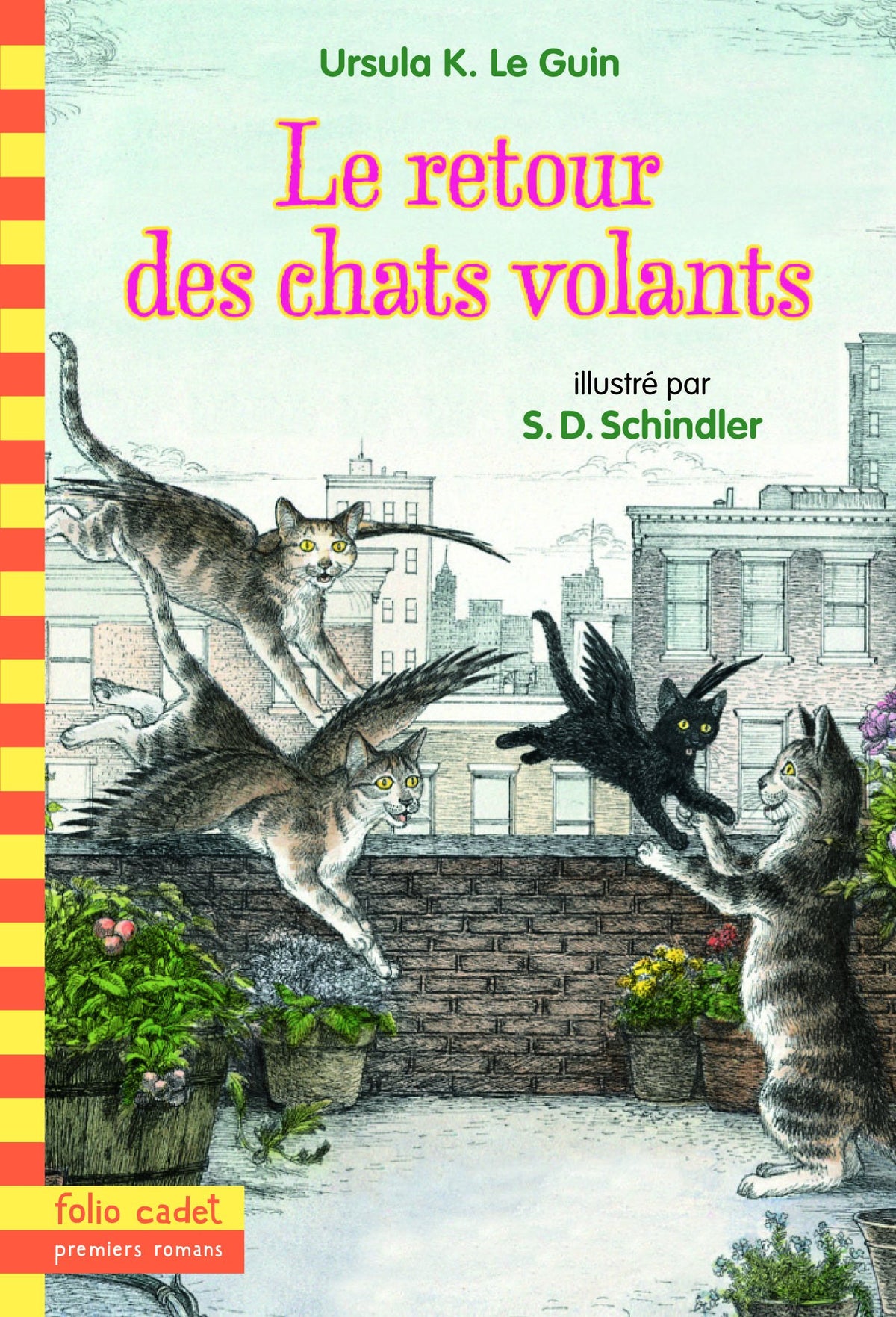 Le retour des chats volants - Folio Cadet Premiers Romans - Dès 7 ans 9782070575350