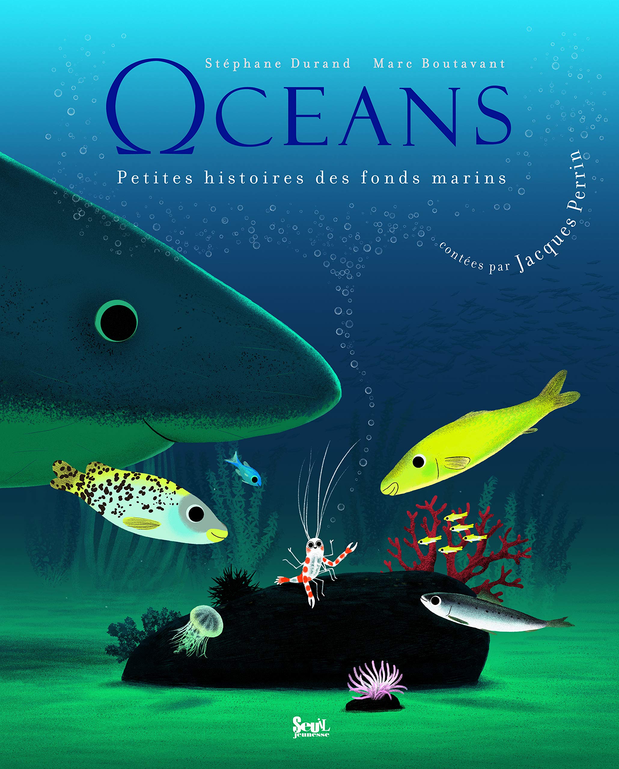 Océans : Petites histoires des fonds marins (+1 CD audio) 9782020999663