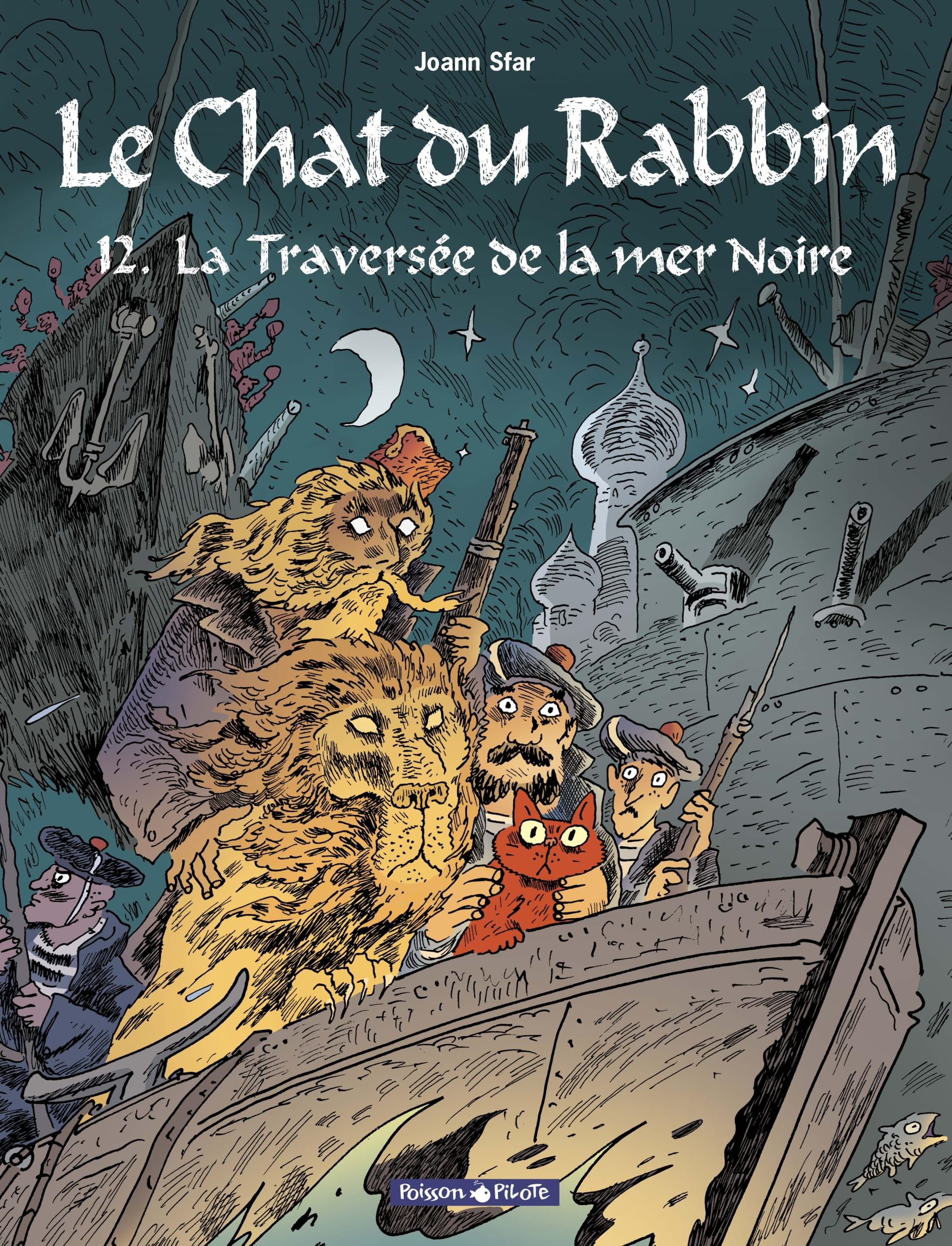 Le Chat du Rabbin - Tome 12 - La Traversée de la mer Noire 9782205203257