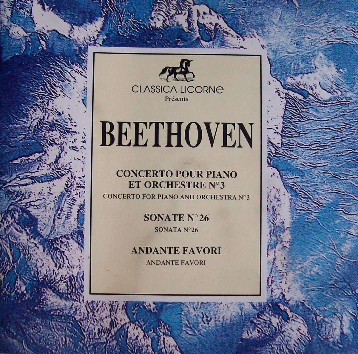Concerto pour piano et orchestre no.3 3254567345945